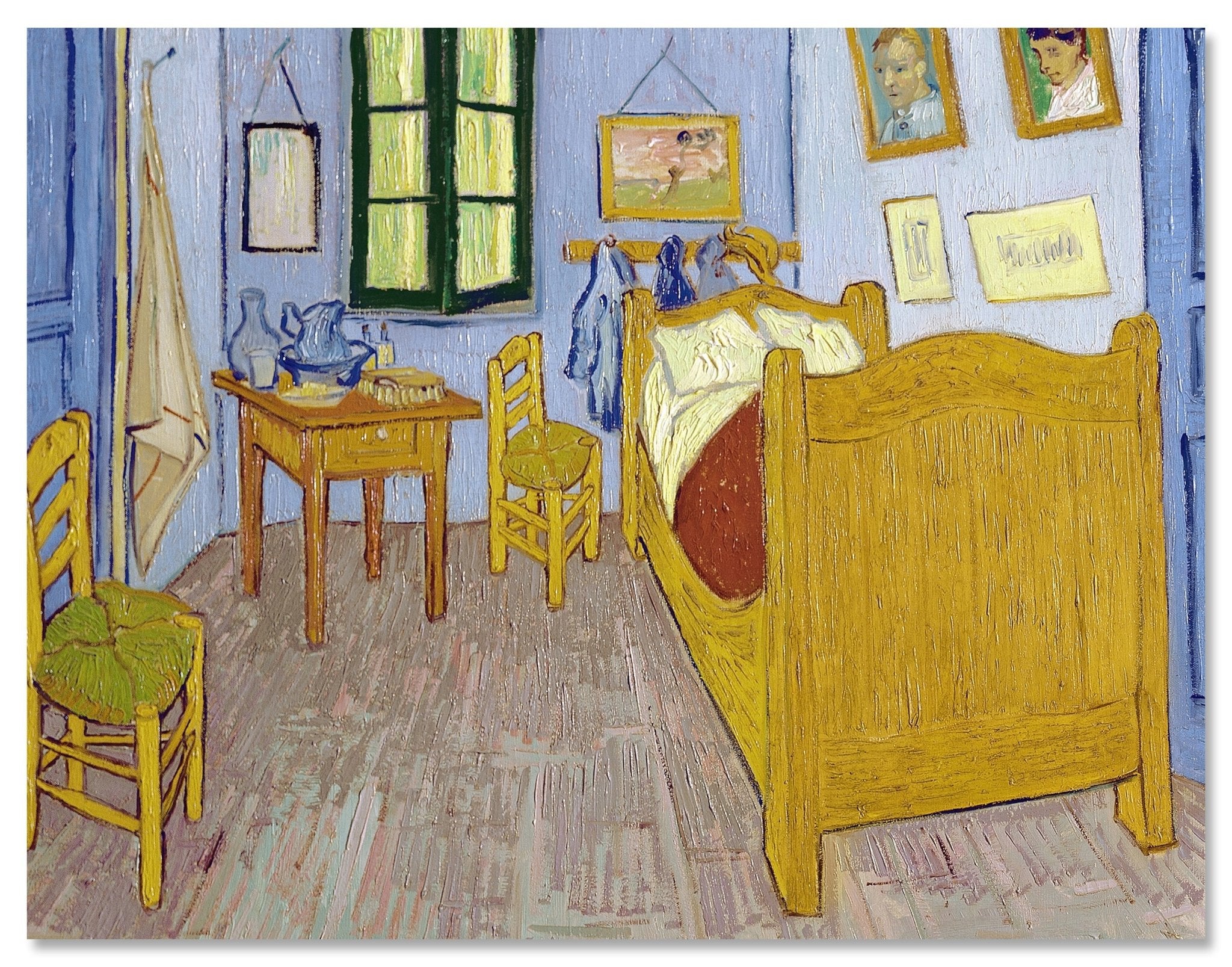 Leinwandbild Vincents Schlafzimmer in Arles, Vincent Van Gogh M0874 Leinwandbild Vincents Schlafzimmer in Arles, Vincent Van Gogh M0874