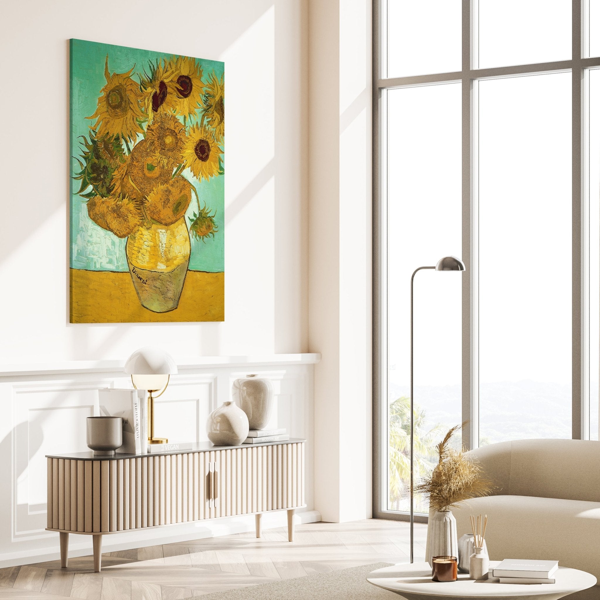 Leinwandbild Sonnenblumen,Van Gogh M0881 kaufen - Bild 2 Leinwandbild Sonnenblumen,Van Gogh M0881 kaufen - Bild 2