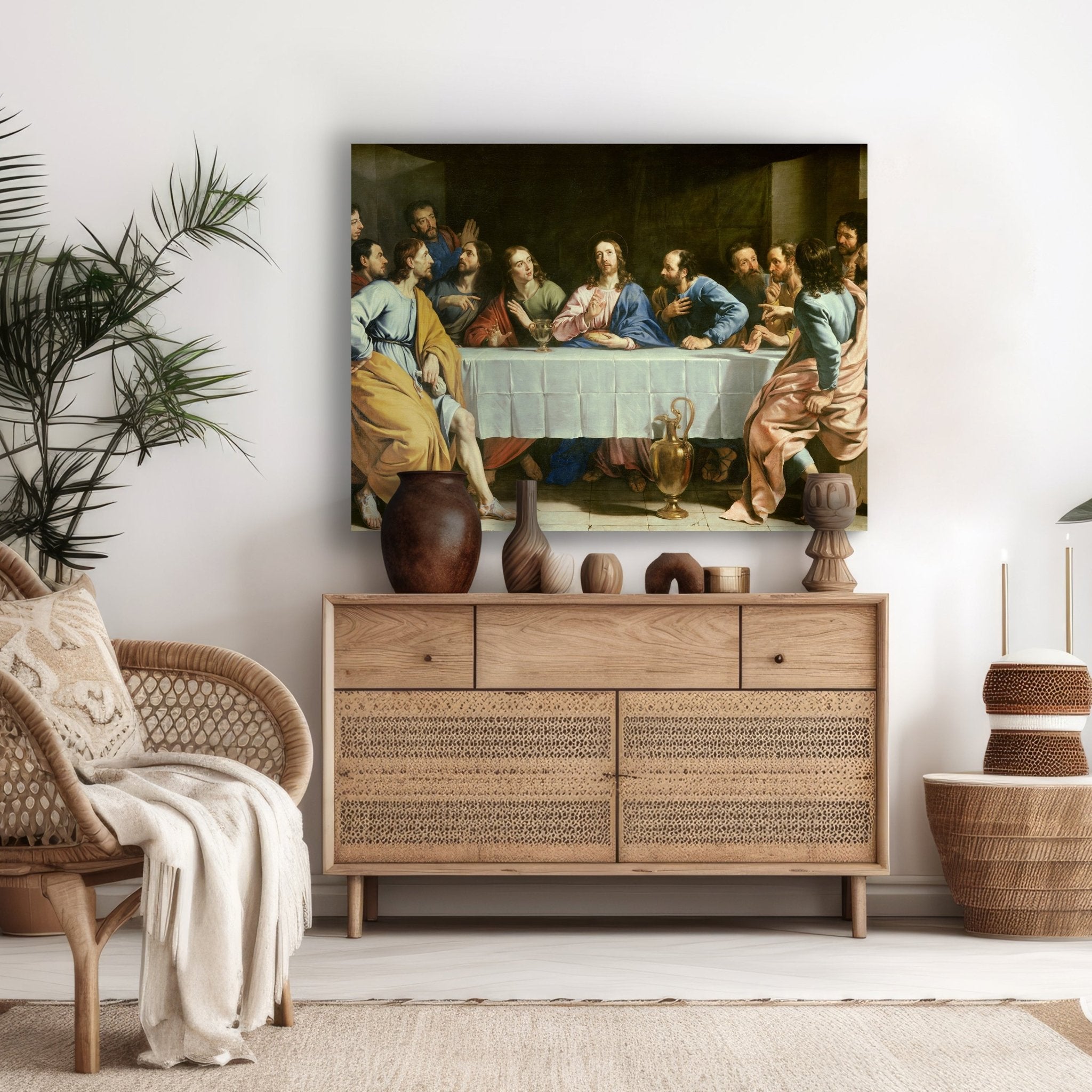 Leinwandbild Das letzte Abendmahl - Philippe de Champaigne M0884 kaufen - Bild 2 Leinwandbild Das letzte Abendmahl - Philippe de Champaigne M0884 kaufen - Bild 2