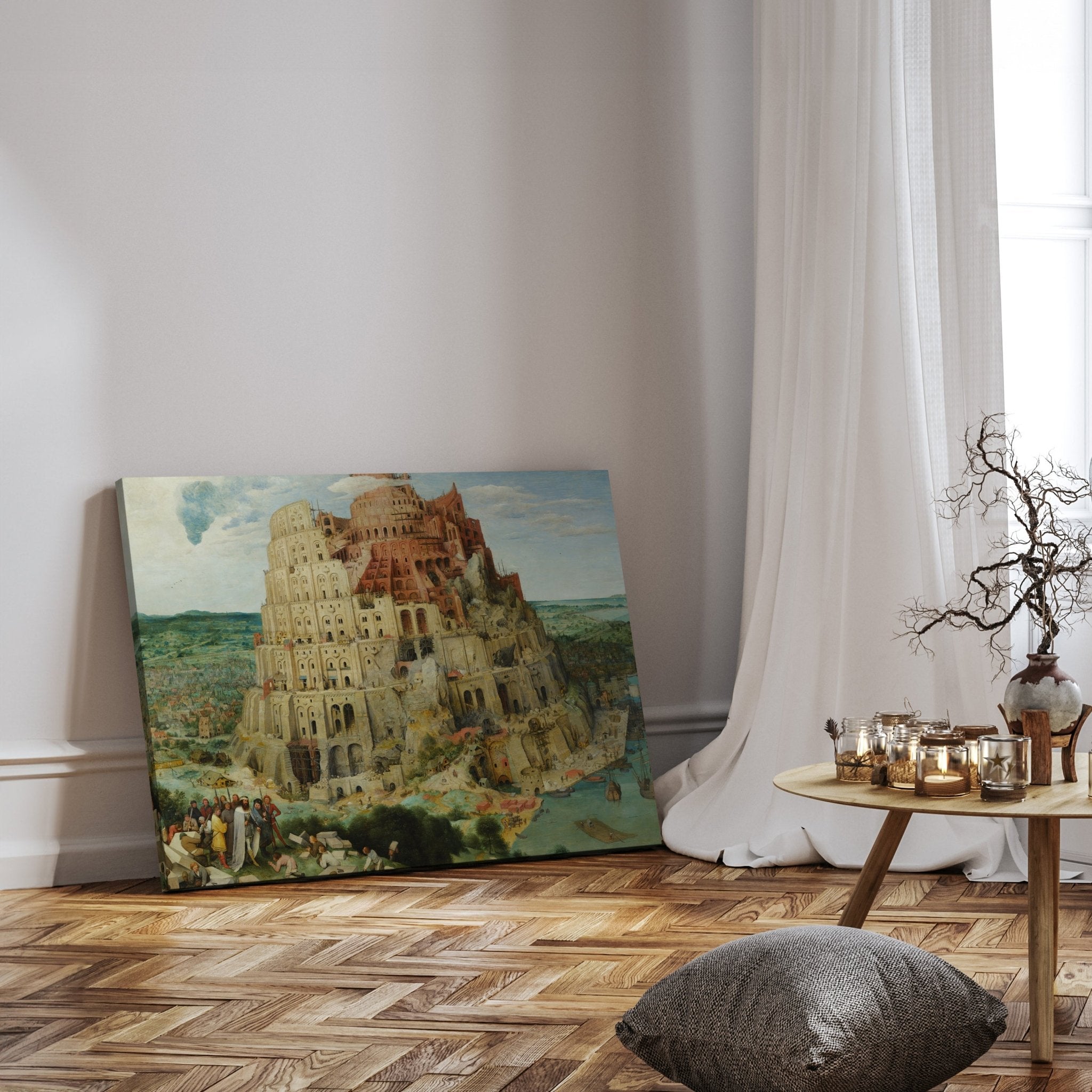 Leinwandbild Turm zu Babel - Pieter the Elder Bruegel M0887 kaufen - Bild 3 Leinwandbild Turm zu Babel - Pieter the Elder Bruegel M0887 kaufen - Bild 3