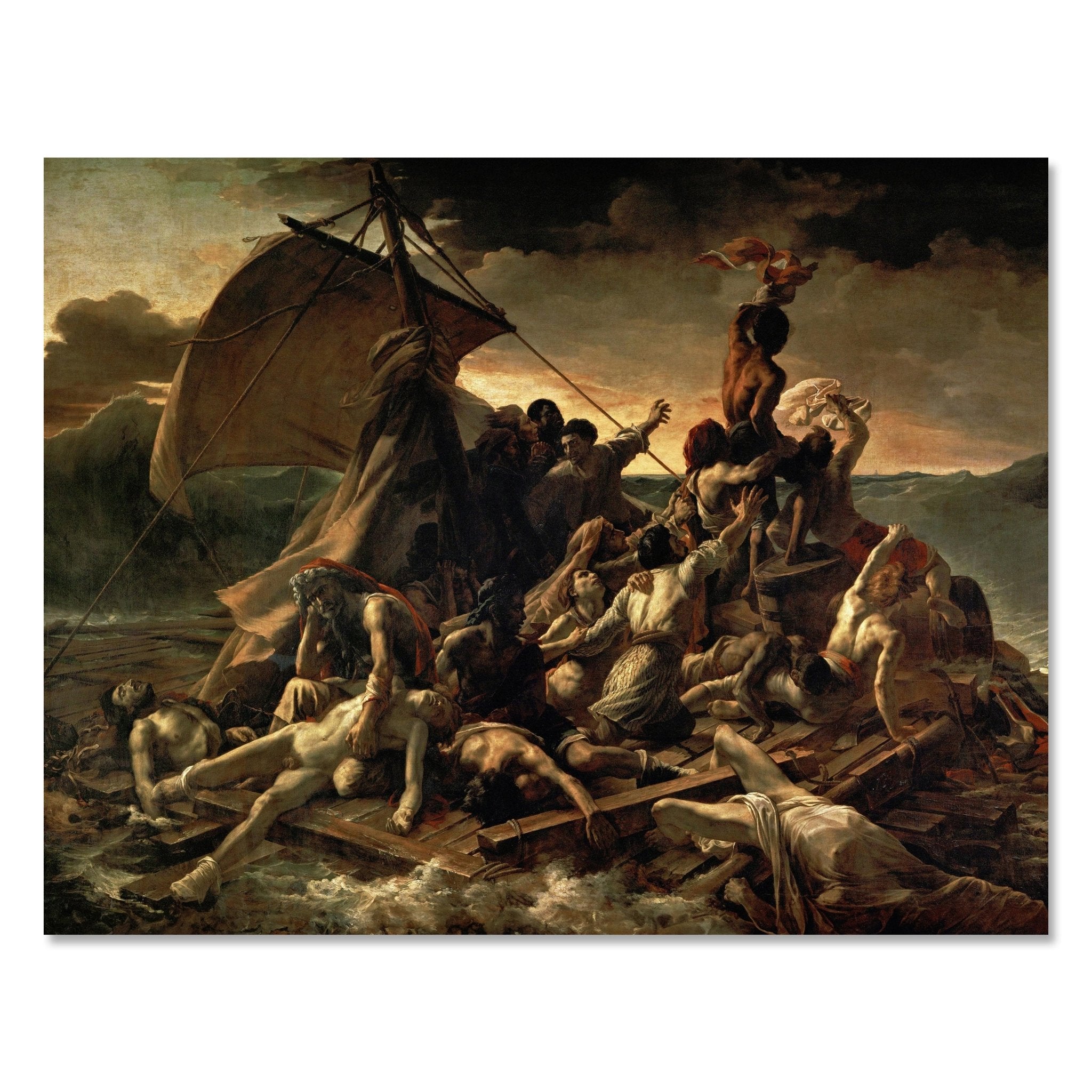 Leinwandbild Floß der Medusa - Theodore Gericault M0889 kaufen - Bild 1 Leinwandbild Floß der Medusa - Theodore Gericault M0889 kaufen - Bild 1