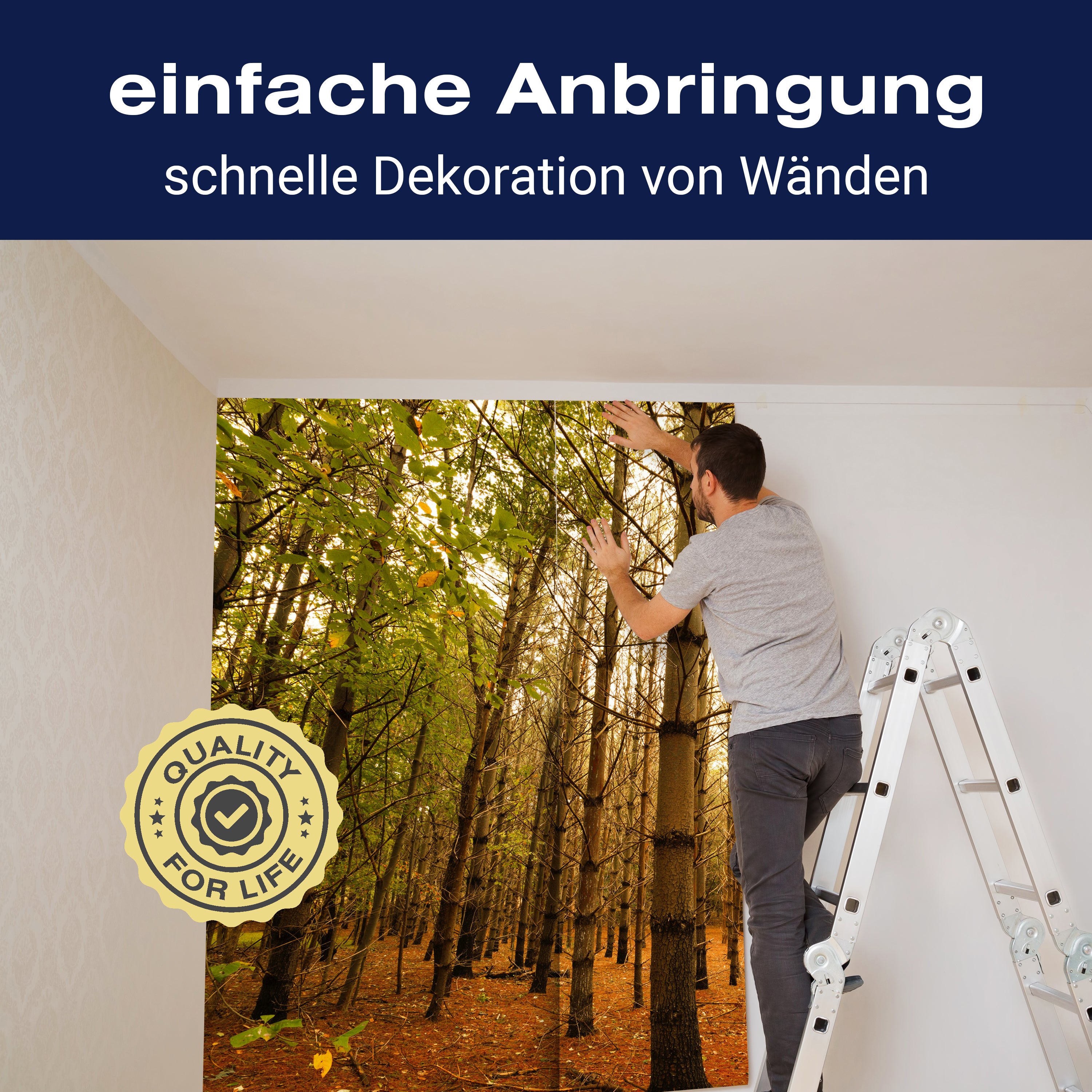 Fototapete Bunte Herbstlandschaft M0921 - Bild 3 Fototapete Bunte Herbstlandschaft M0921 - Bild 3