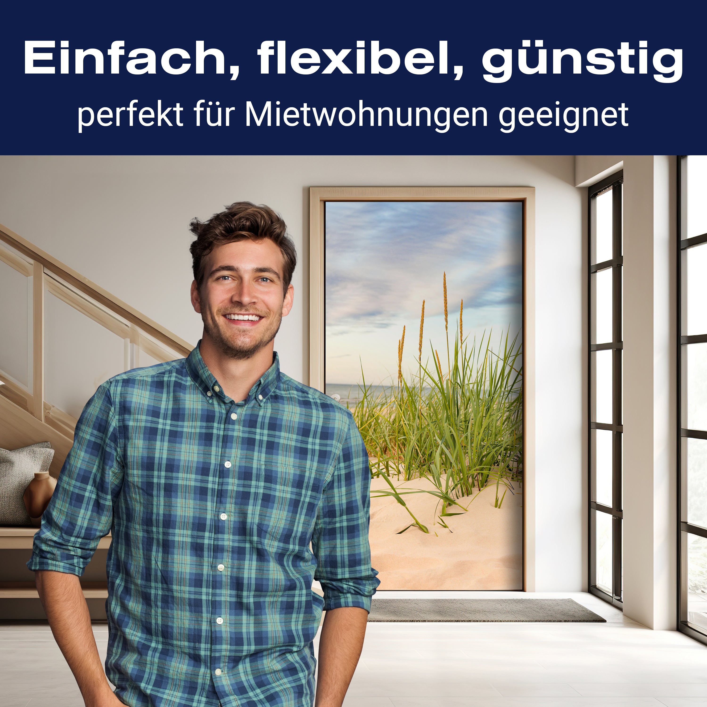 Türtapete Strand M0927 - Bild 3 Türtapete Strand M0927 - Bild 3