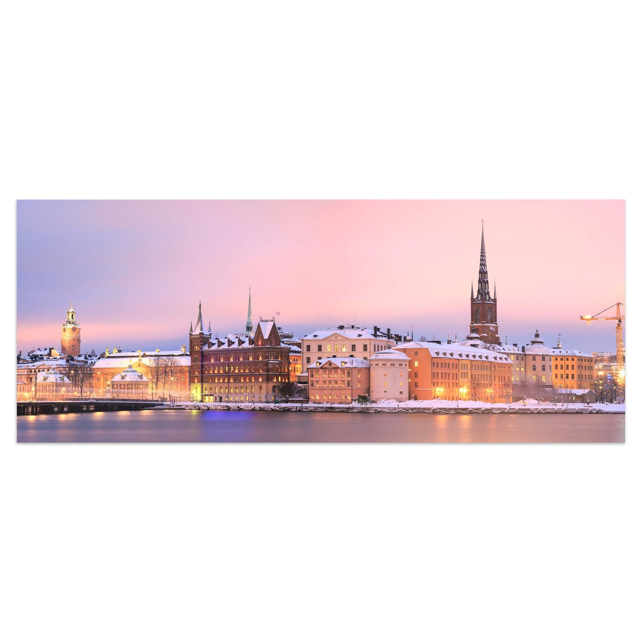 Leinwandbild Stockholm Panorama M0933 kaufen - Bild 1