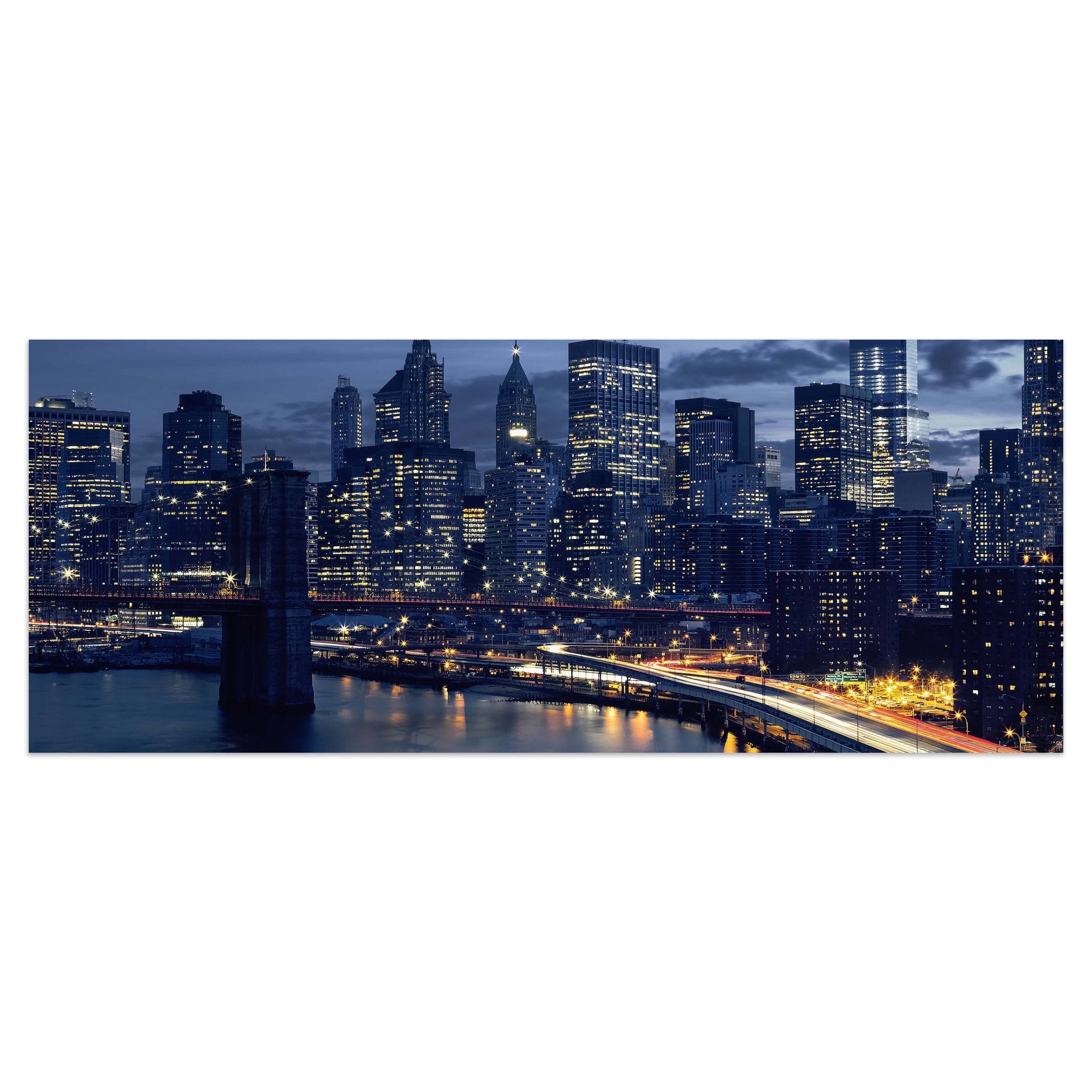Leinwandbild Skyline der Innenstadt von New York M0935 kaufen - Bild 1