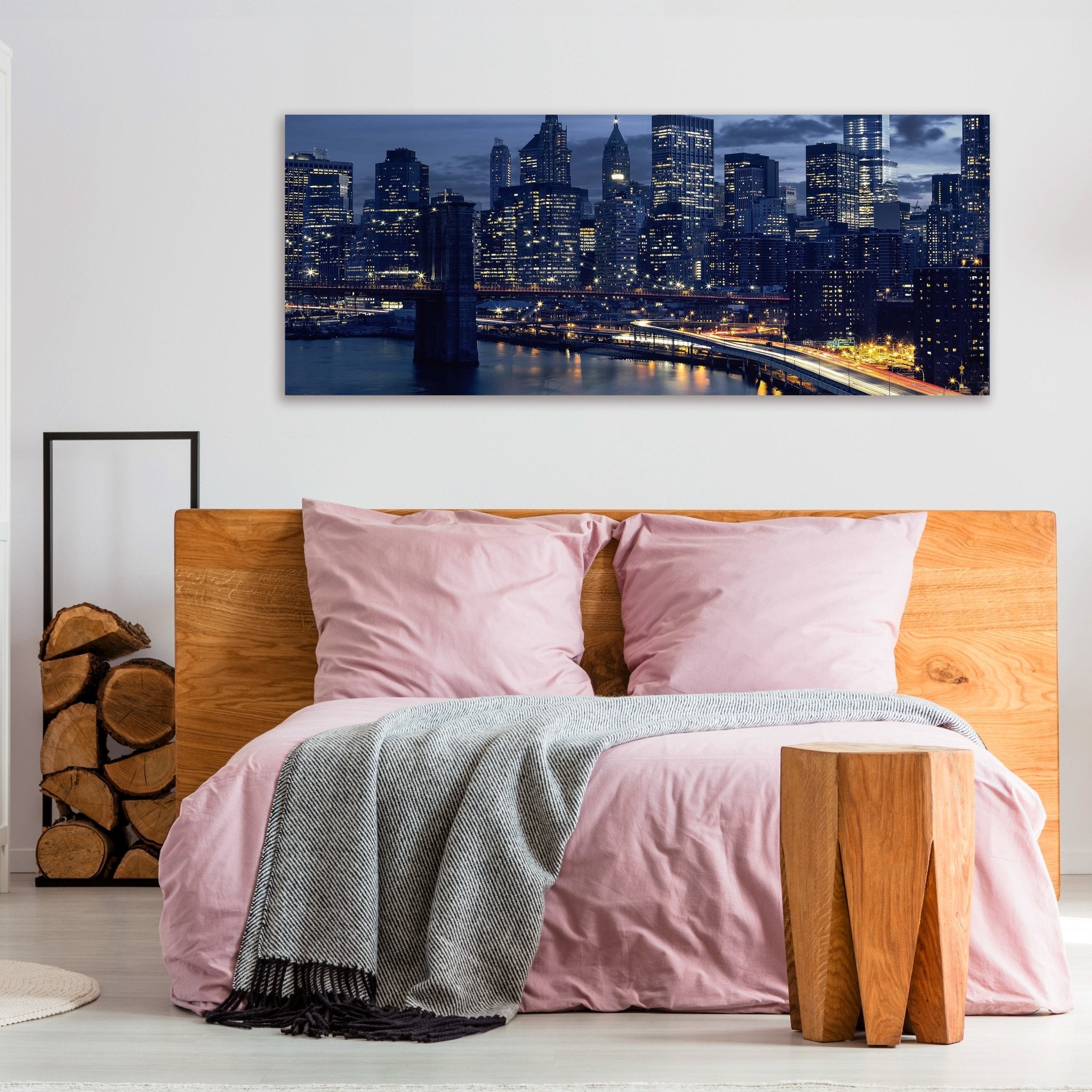 Leinwandbild Skyline der Innenstadt von New York M0935 kaufen - Bild 3 Leinwandbild Skyline der Innenstadt von New York M0935 kaufen - Bild 3