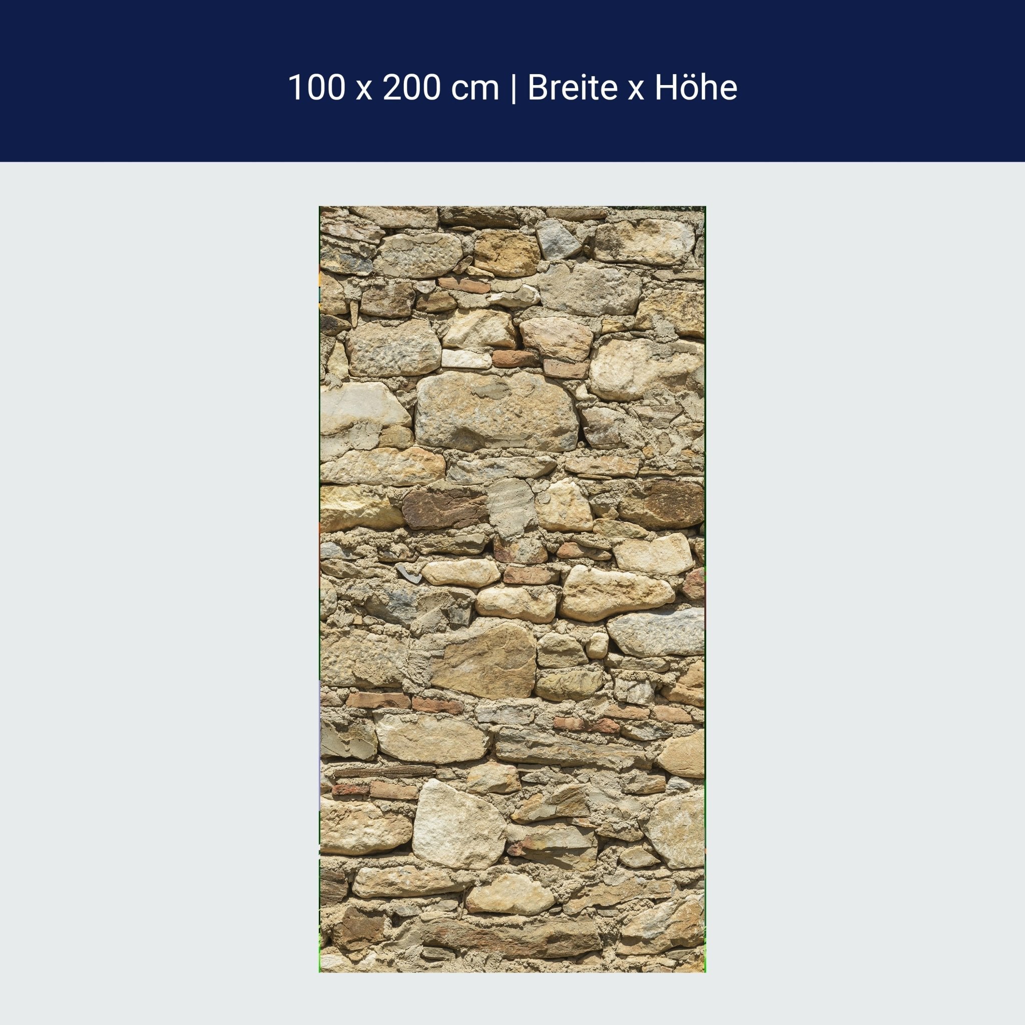 Türtapete Alte Steinmauer M0939 Türtapete Alte Steinmauer M0939