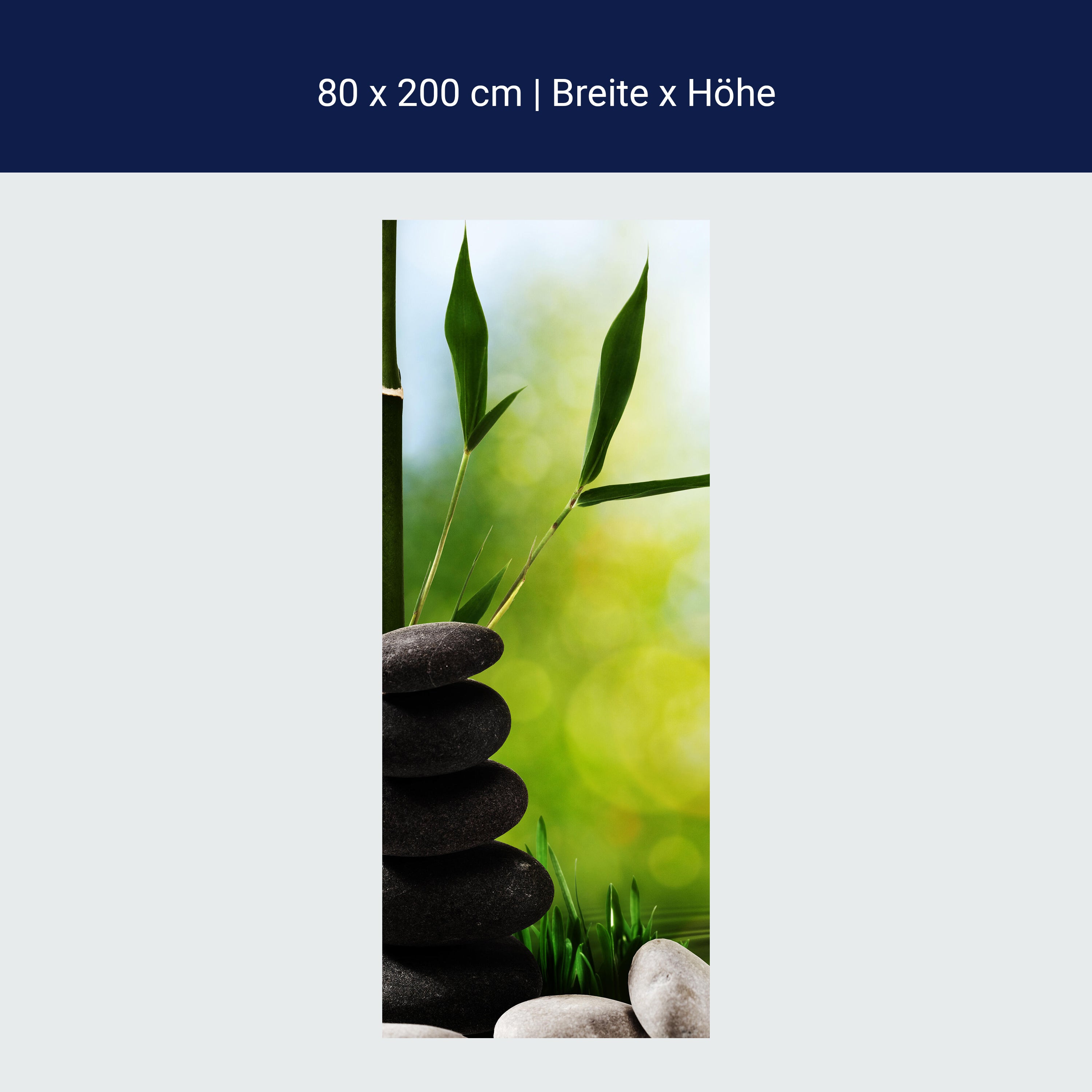Türtapete Abstrakte asiatische Badekurortkunst M0951 Türtapete Abstrakte asiatische Badekurortkunst M0951