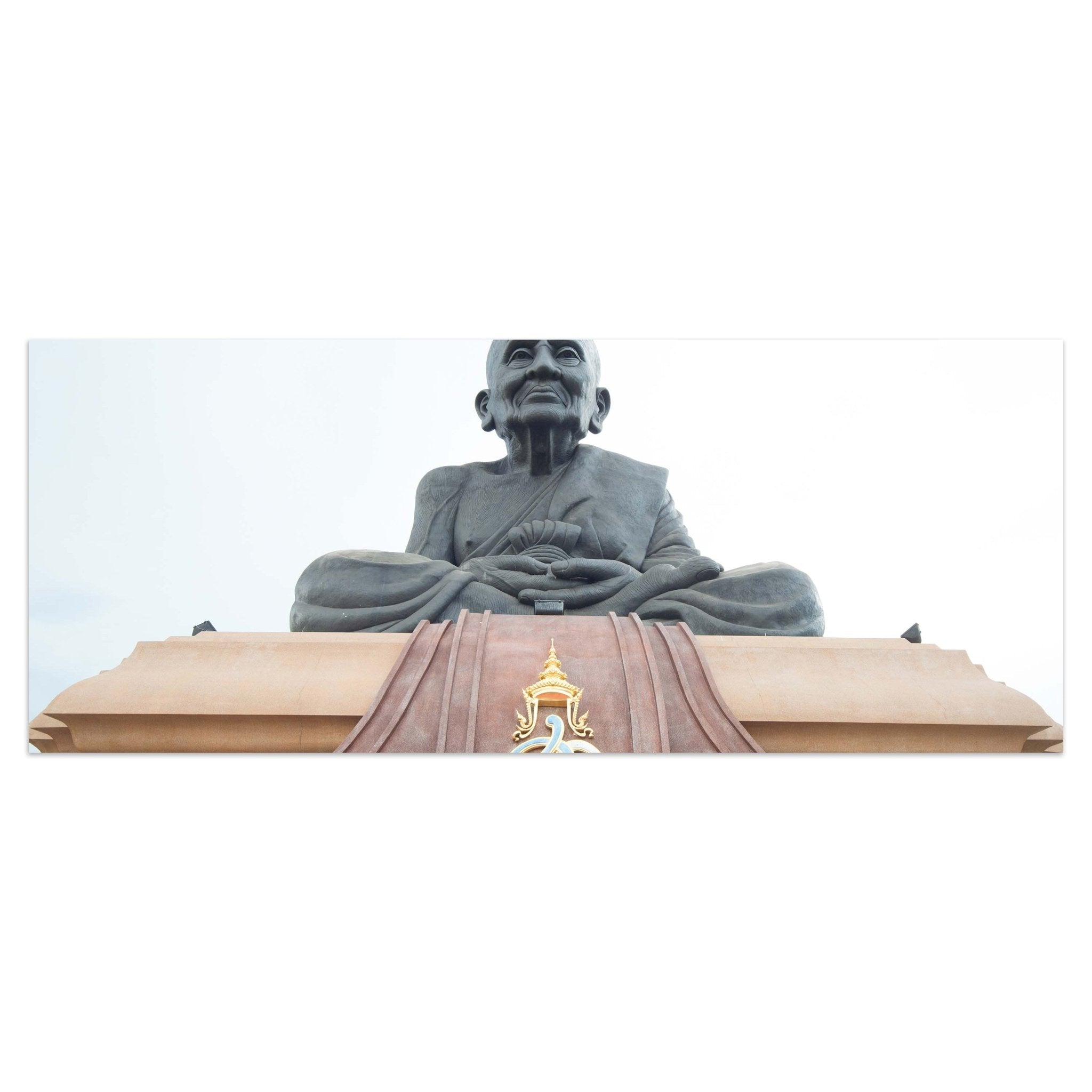 Leinwandbild Statue in einem berühmten Tempel in Thailand M0953 kaufen - Bild 1