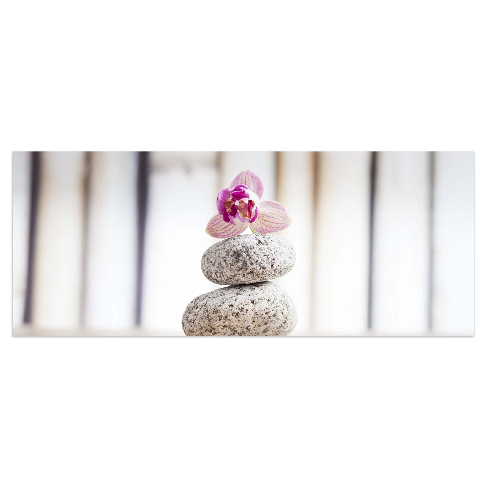 Leinwandbild Orchideen und weiße Steine - Wellness M0959 kaufen - Bild 1