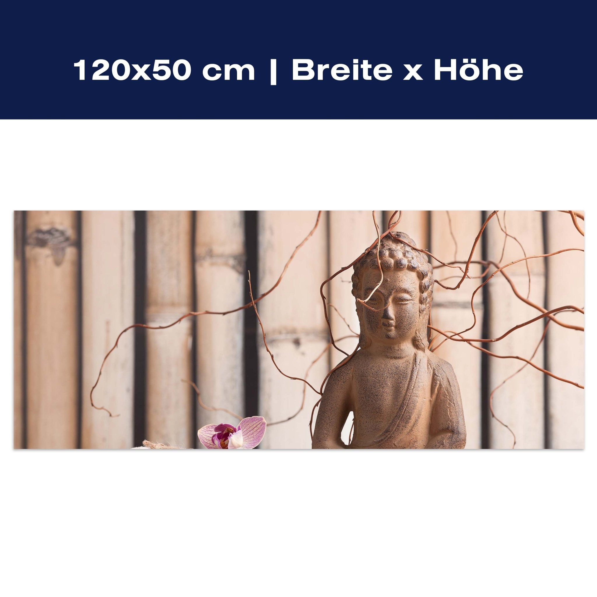 Leinwandbild Buddha in der Meditation M0960 Leinwandbild Buddha in der Meditation M0960