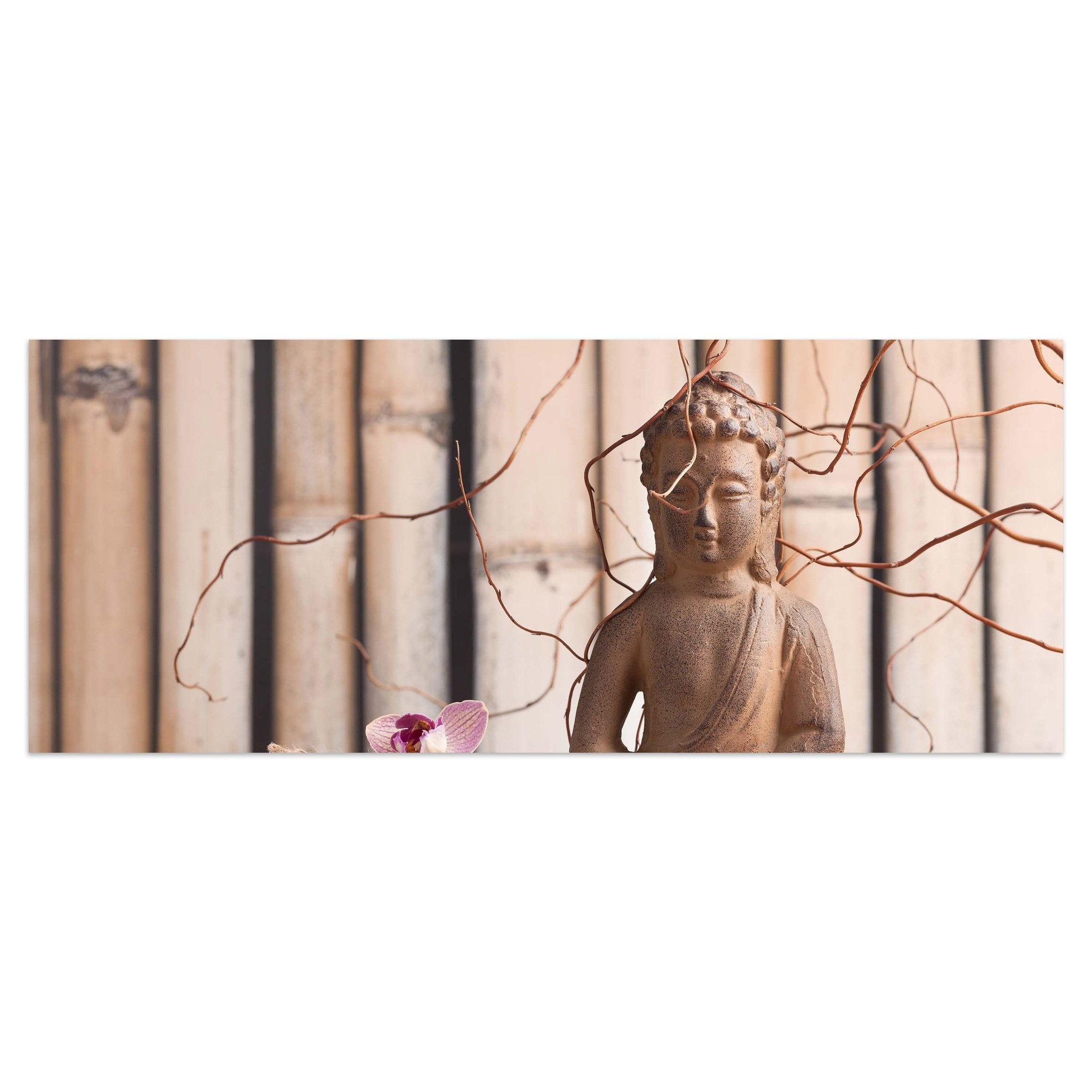 Leinwandbild Buddha in der Meditation M0960 kaufen - Bild 1