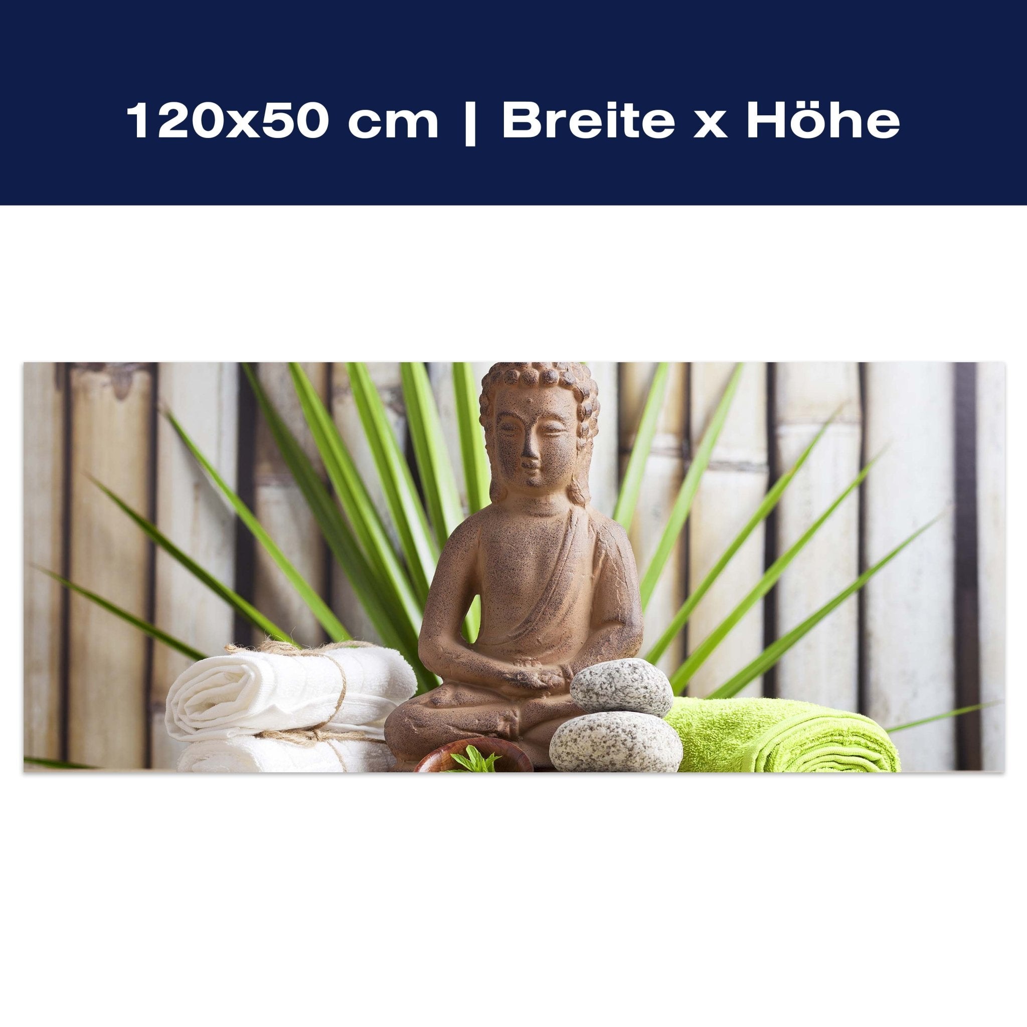 Leinwandbild Buddha und sauna Wellness M0962 Leinwandbild Buddha und sauna Wellness M0962