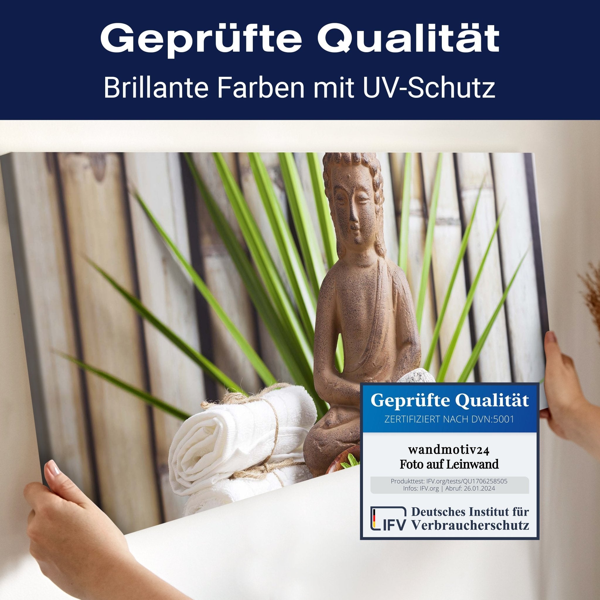 Leinwandbild Buddha und sauna Wellness M0962 kaufen - Bild 4 Leinwandbild Buddha und sauna Wellness M0962 kaufen - Bild 4