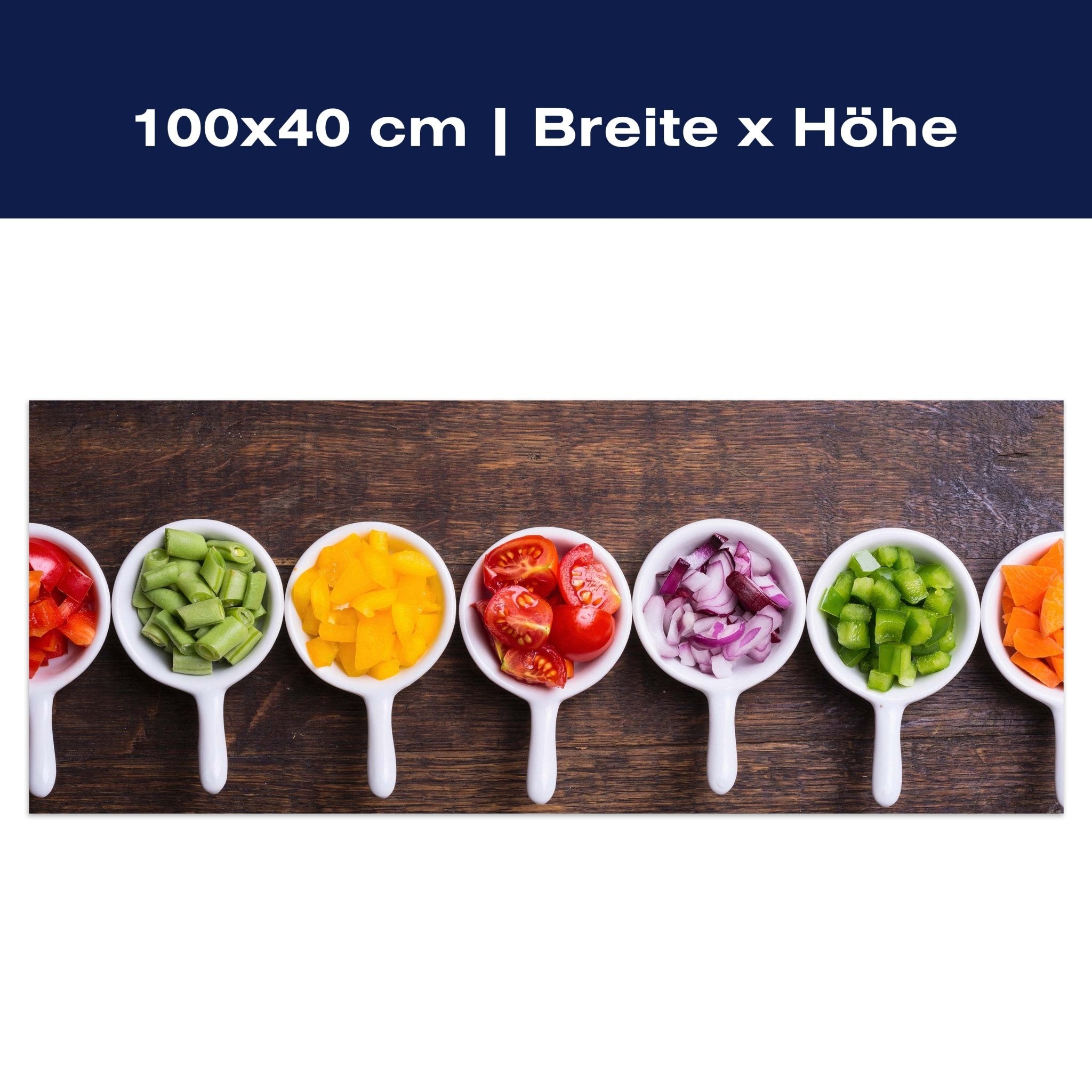 Leinwandbild Gemüsescheiben M0980 Leinwandbild Gemüsescheiben M0980