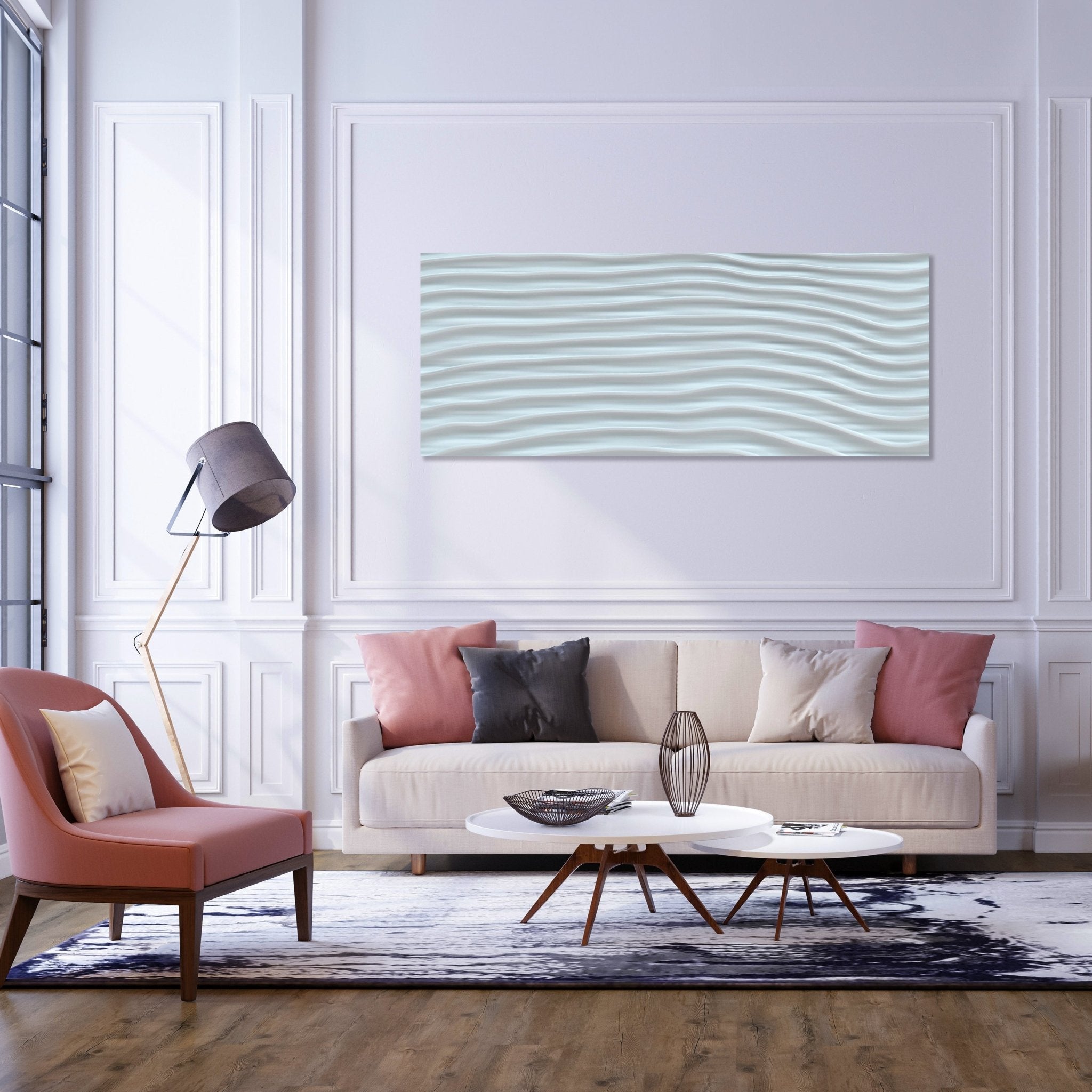 Leinwandbild Abstrakte weiße Holztextur M1006 kaufen - Bild 2 Leinwandbild Abstrakte weiße Holztextur M1006 kaufen - Bild 2