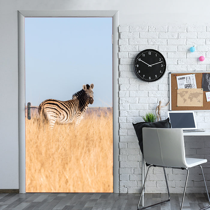 Türtapete Manada de cebras M1007 - Bild 1 Türtapete Manada de cebras M1007 - Bild 1