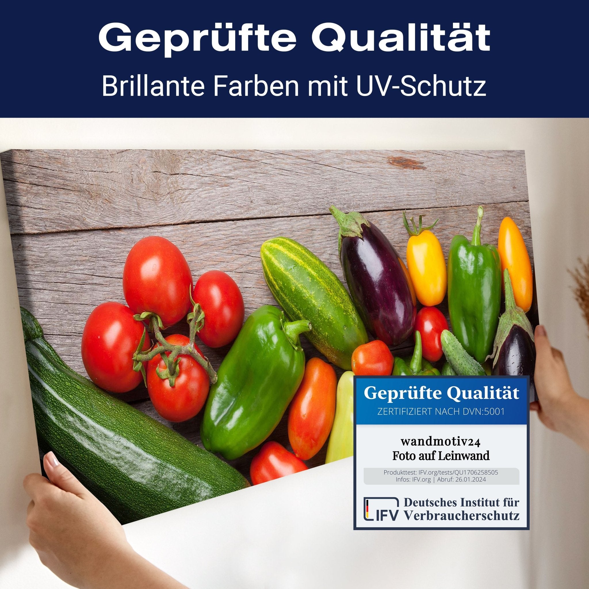 Leinwandbild Frisches Gartengemüse M1011 kaufen - Bild 4 Leinwandbild Frisches Gartengemüse M1011 kaufen - Bild 4