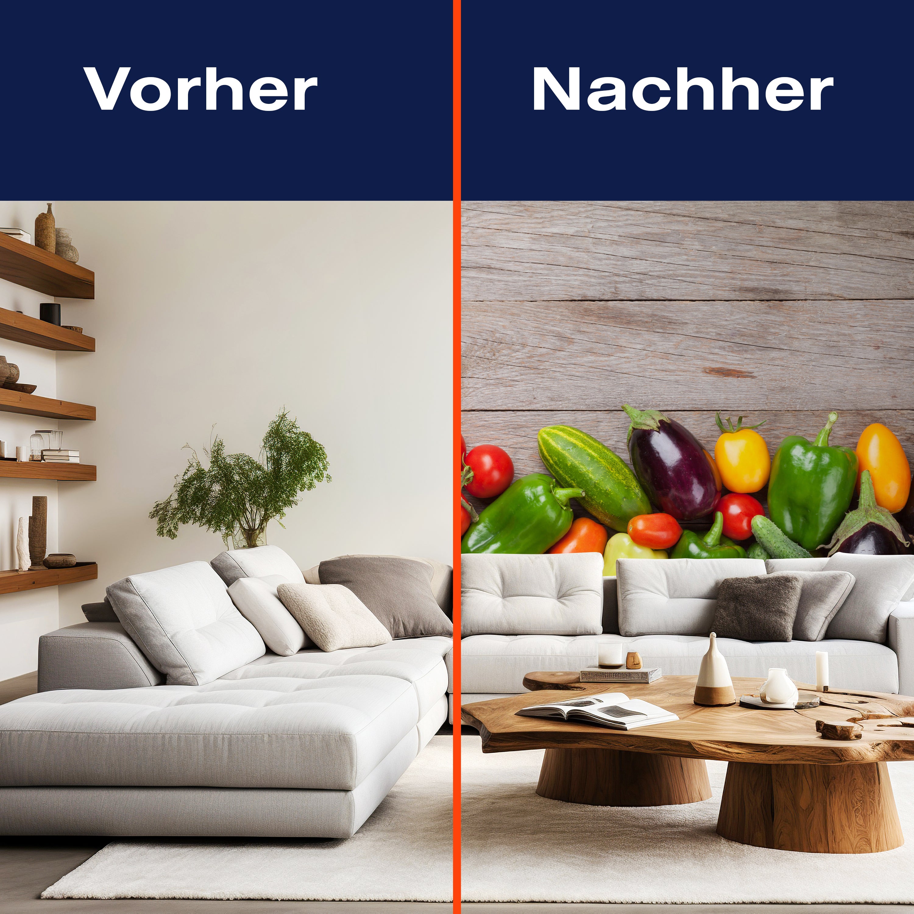 Fototapete Gemüse Garten Essen M1011 - Bild 9 Fototapete Gemüse Garten Essen M1011 - Bild 9