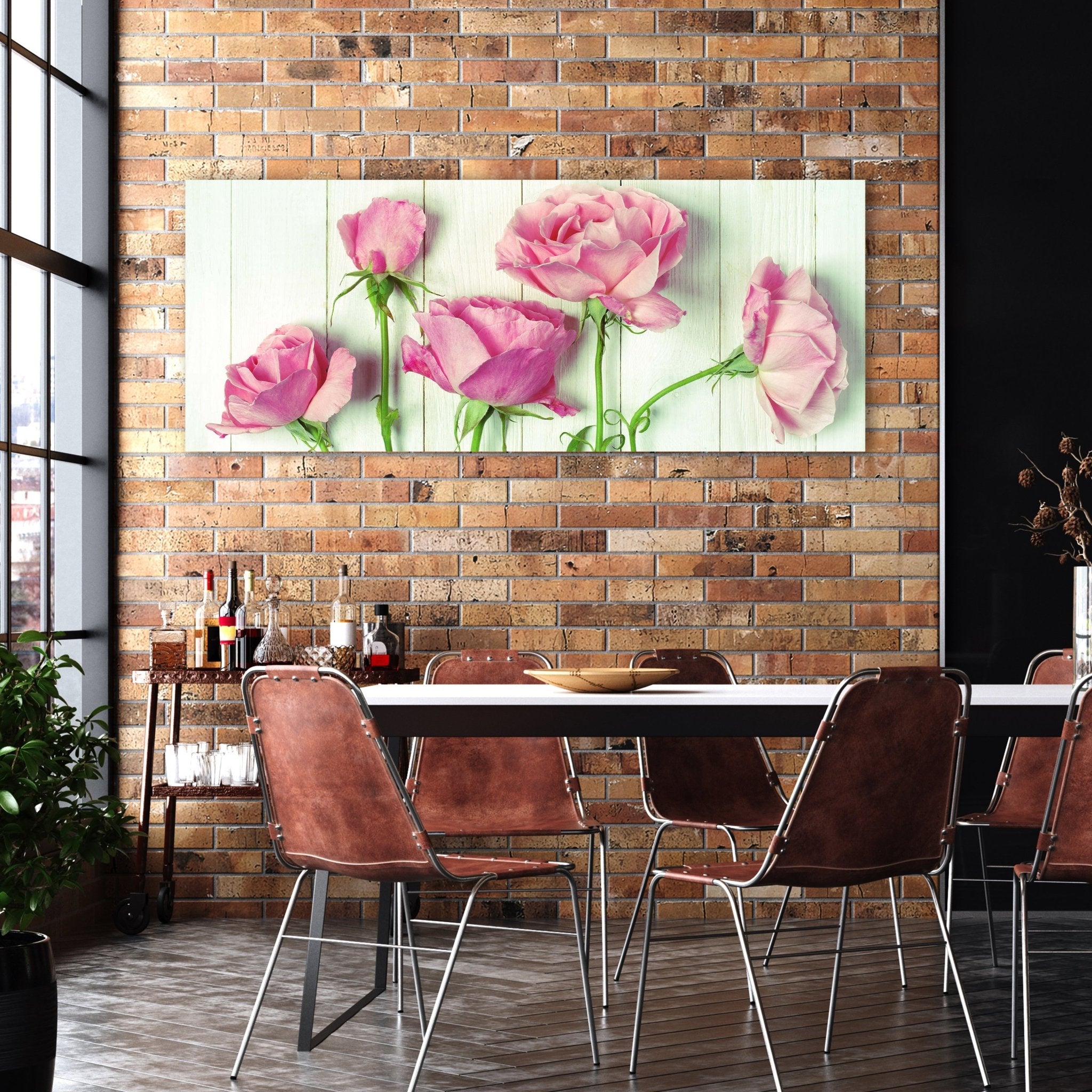 Leinwandbild Frische Gartenrosen M1021 kaufen - Bild 2 Leinwandbild Frische Gartenrosen M1021 kaufen - Bild 2