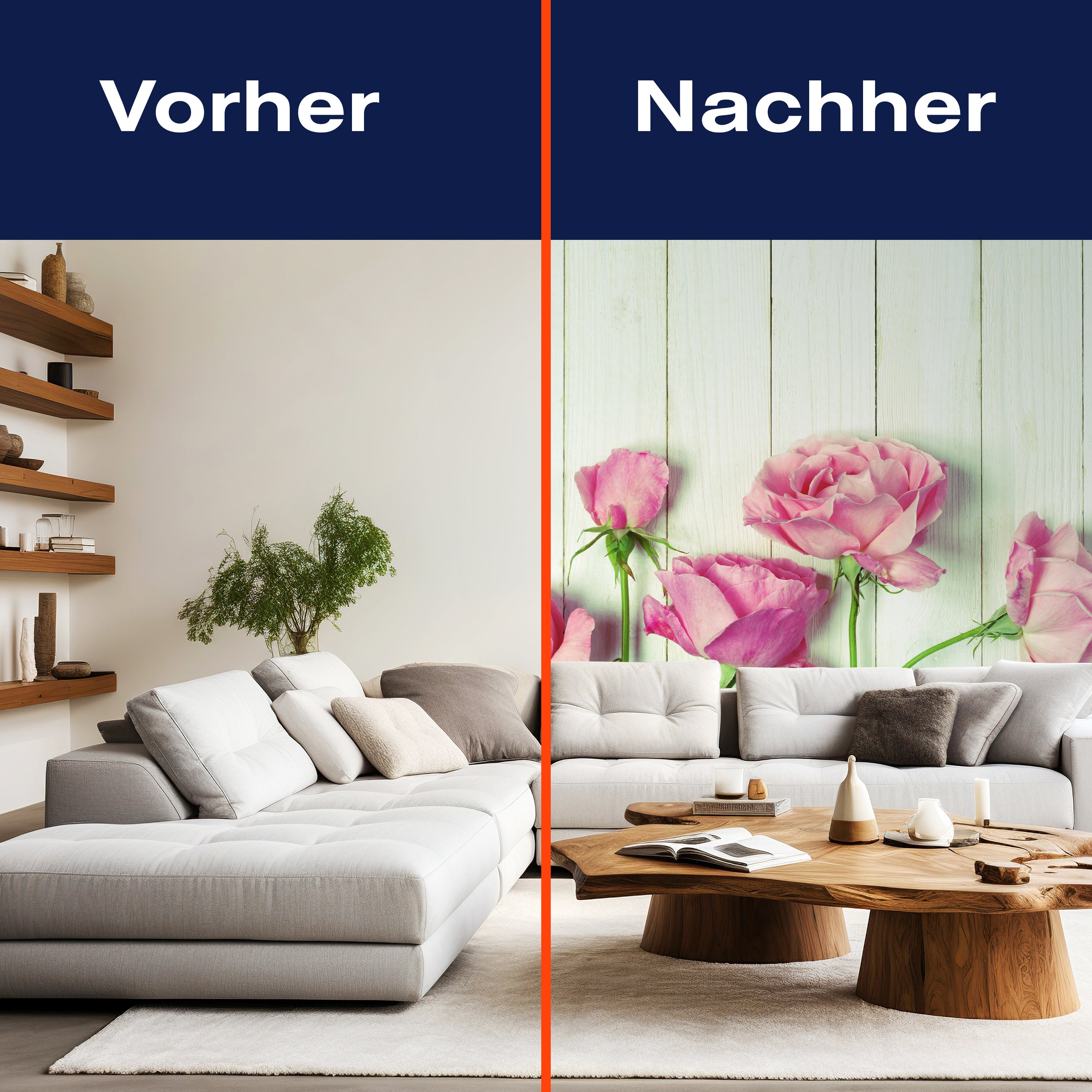 Fototapete Rose Blume Garten M1021 - Bild 9 Fototapete Rose Blume Garten M1021 - Bild 9