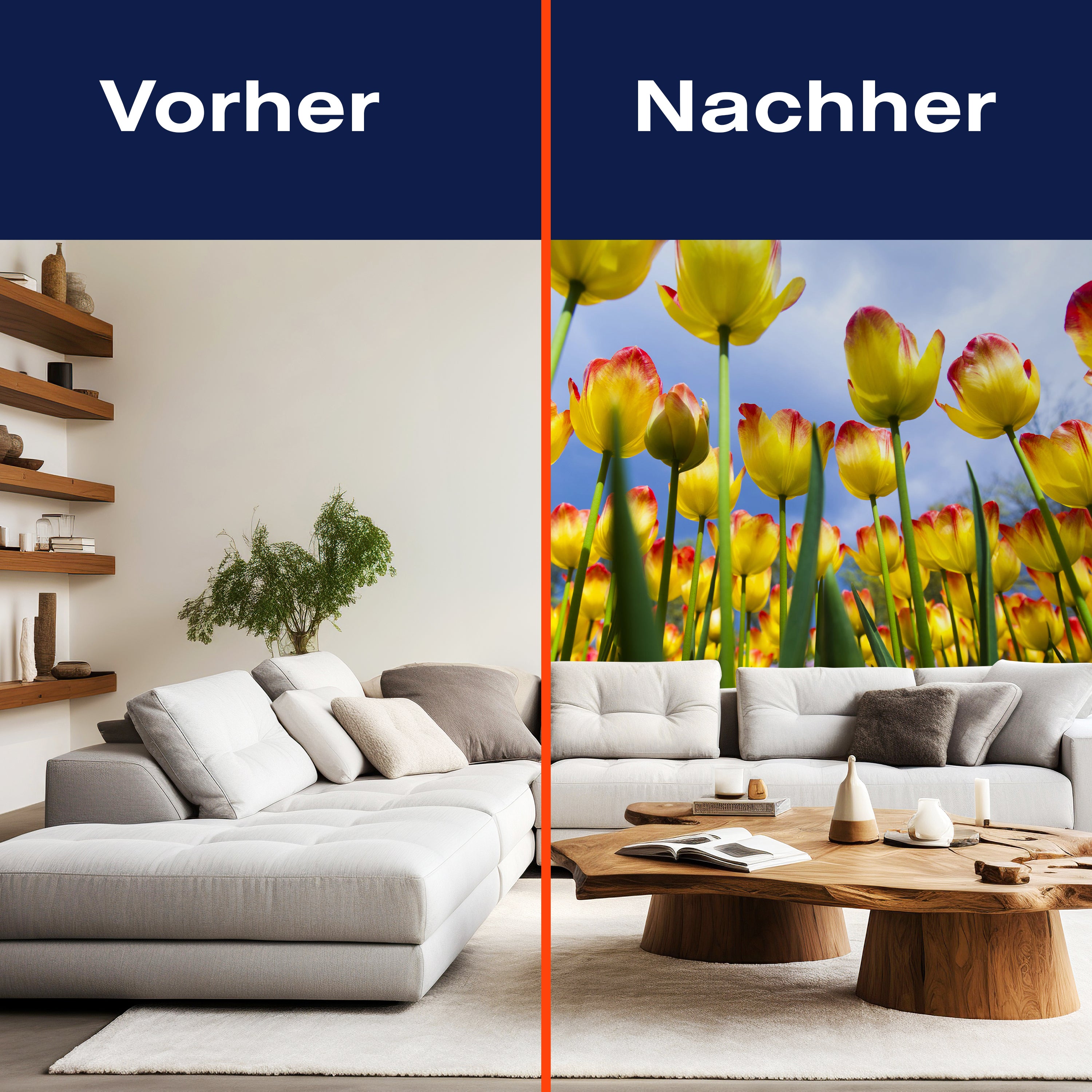 Fototapete Tulpen 2 M1029 - Bild 9 Fototapete Tulpen 2 M1029 - Bild 9