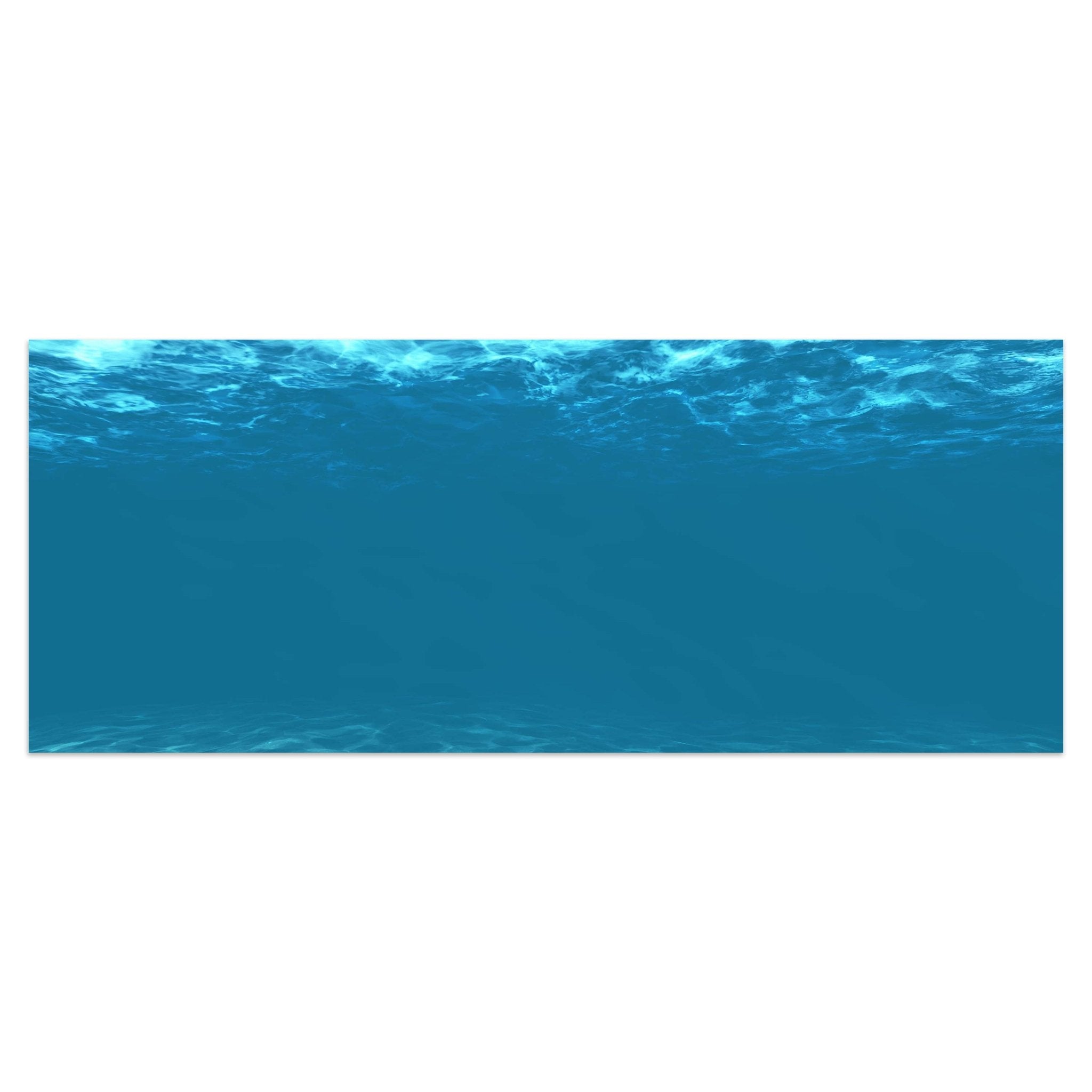 Leinwandbild Hellblau unter Wasser M1053 kaufen - Bild 1