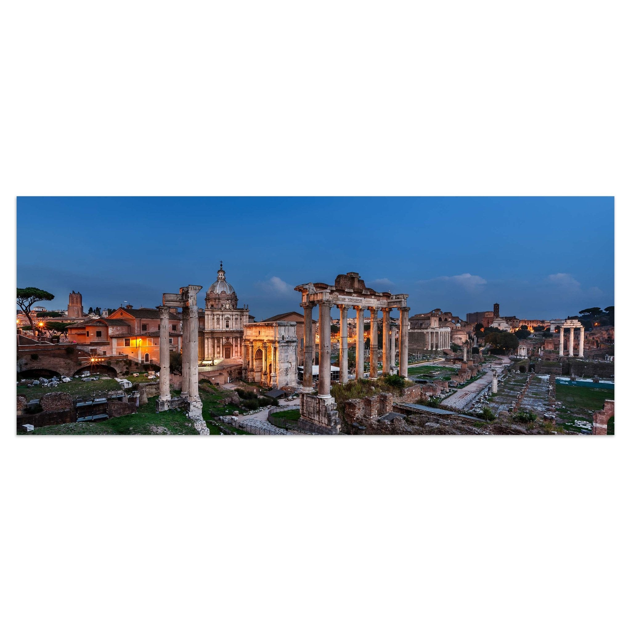 Leinwandbild Panorama des römischen Forums M1056 kaufen - Bild 1