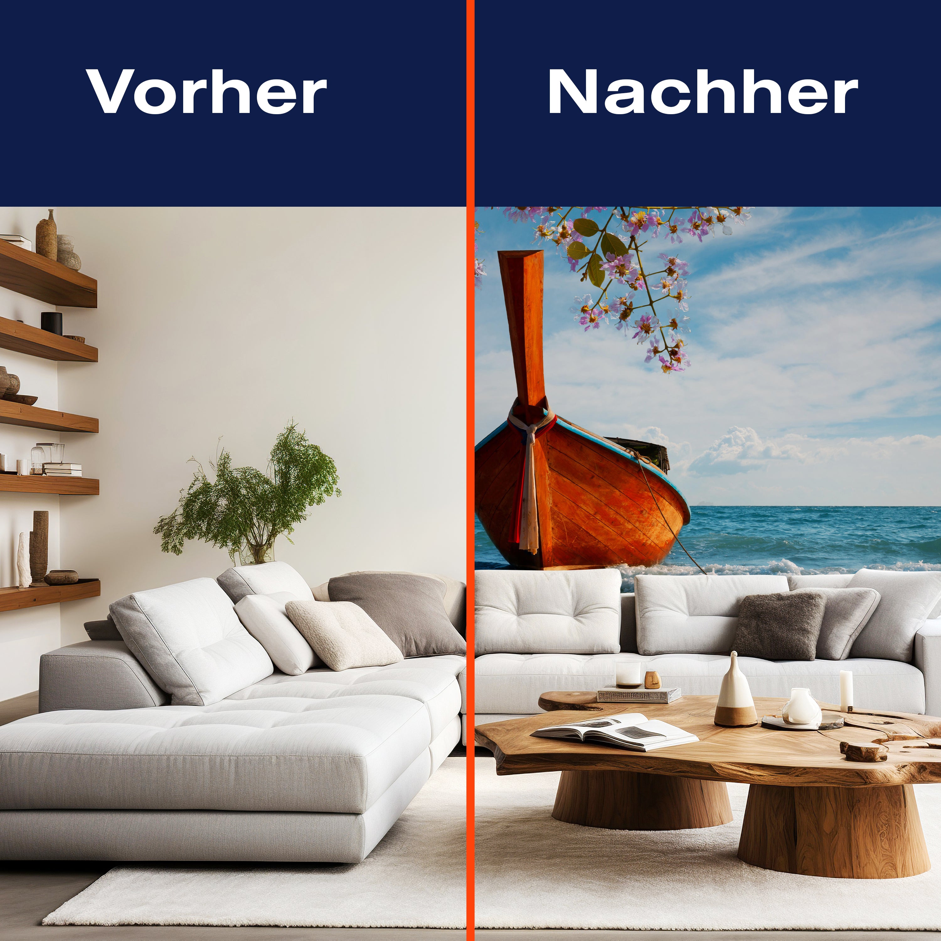 Fototapete Longtailboot bei Andaman M1061 - Bild 9 Fototapete Longtailboot bei Andaman M1061 - Bild 9