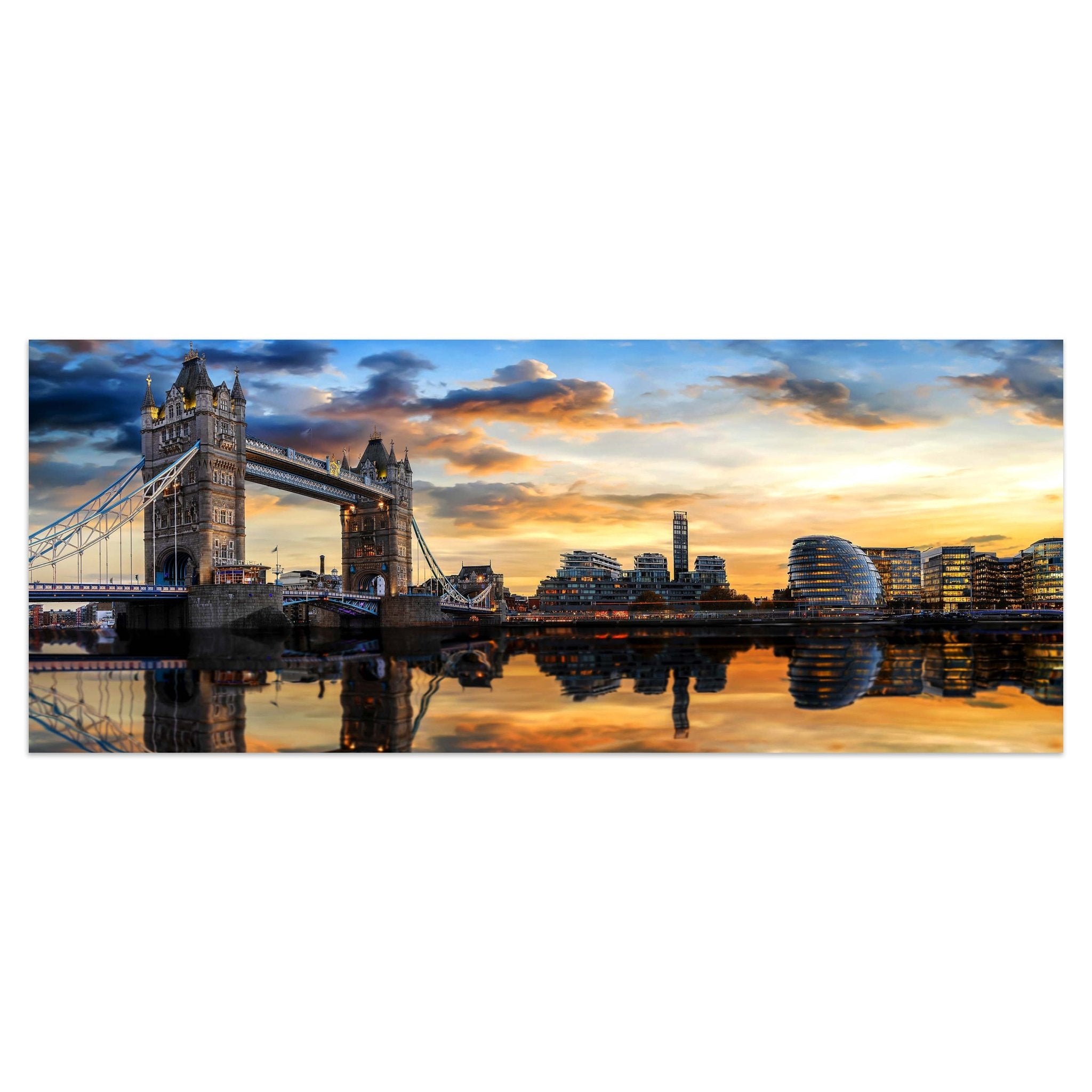 Leinwandbild London Tower Bridge, England, Themse M1068 kaufen - Bild 1