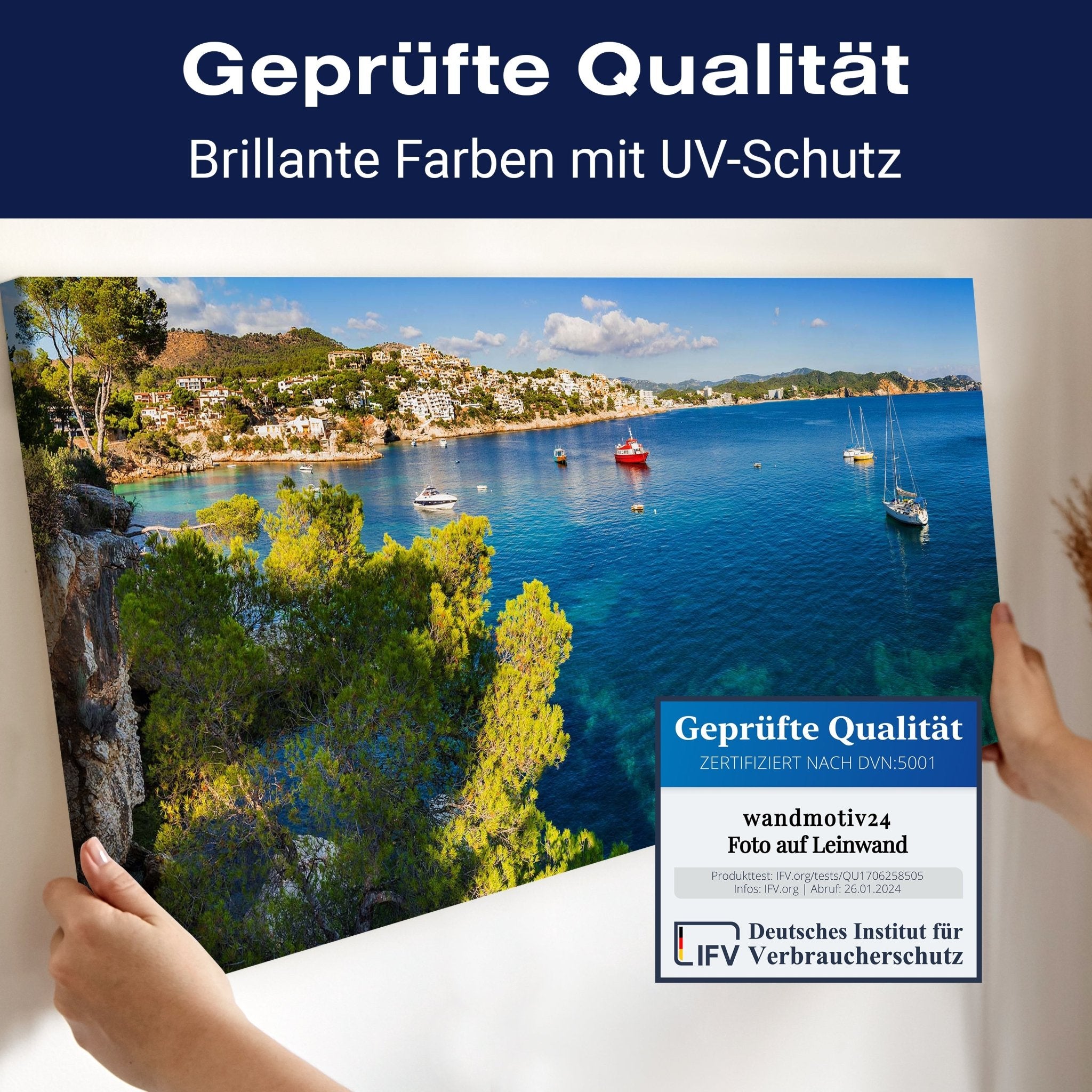 Leinwandbild Mittelmeer Küste, Mediterran, Boot, Meer M1072 kaufen - Bild 4 Leinwandbild Mittelmeer Küste, Mediterran, Boot, Meer M1072 kaufen - Bild 4
