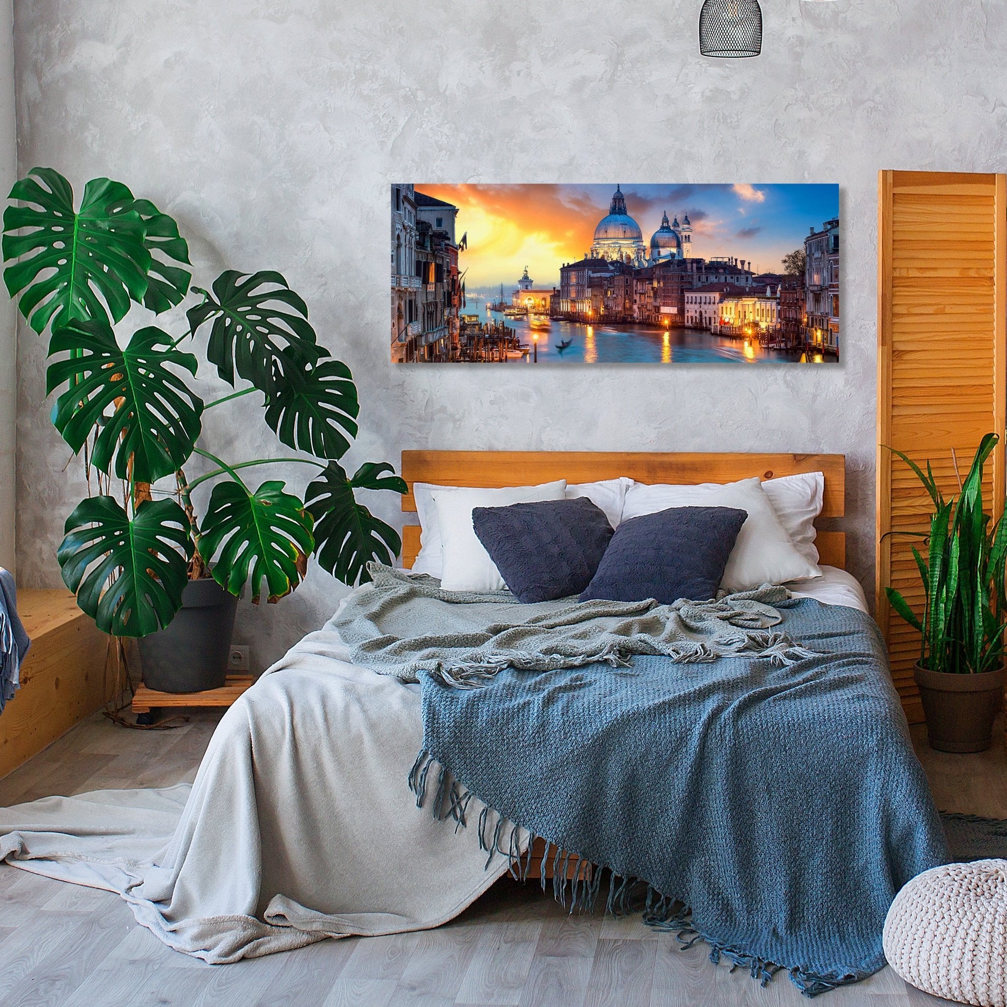 Leinwandbild Venedig am Abend, Meer, Gondel, Kirche M1073 kaufen - Bild 2 Leinwandbild Venedig am Abend, Meer, Gondel, Kirche M1073 kaufen - Bild 2