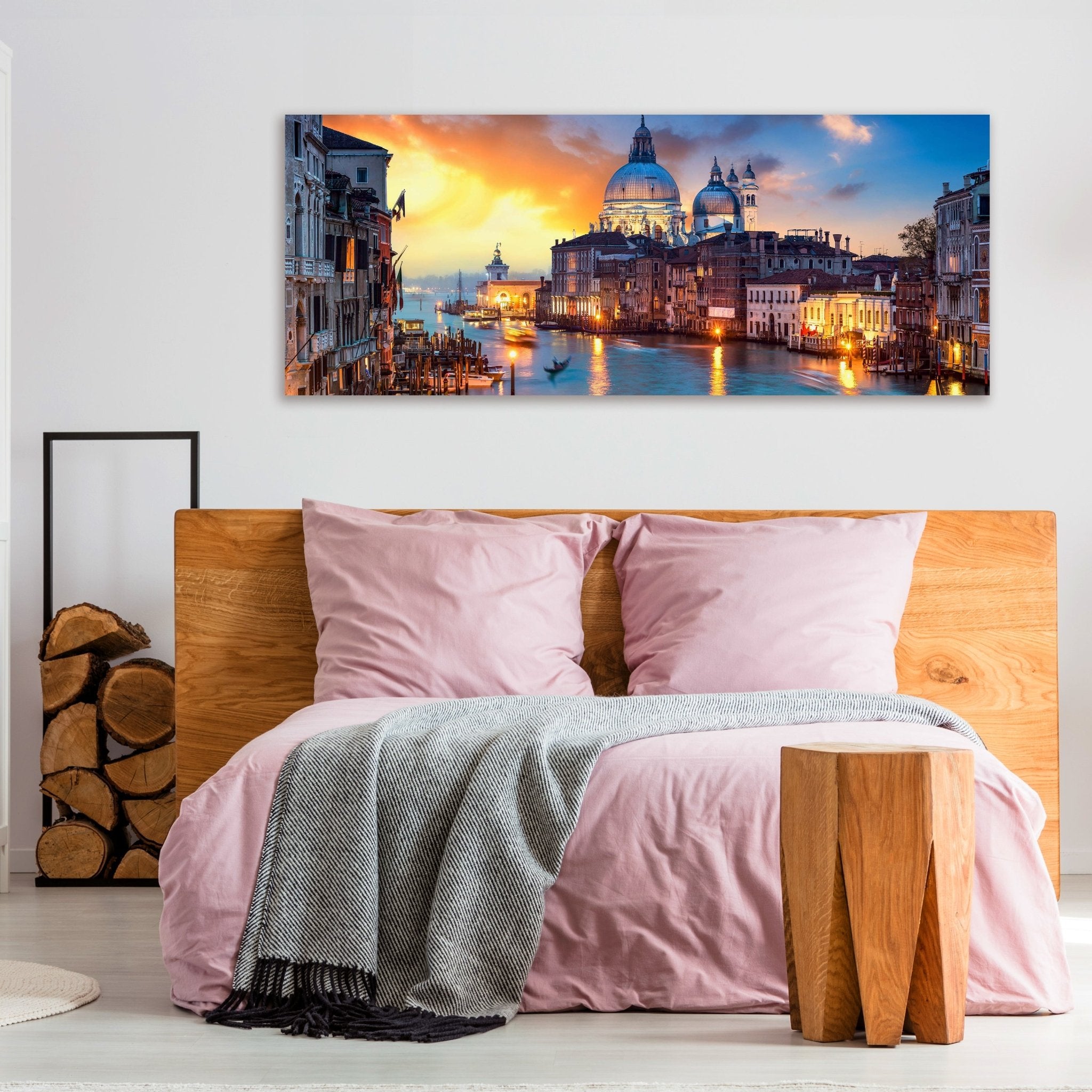 Leinwandbild Venedig am Abend, Meer, Gondel, Kirche M1073 kaufen - Bild 3 Leinwandbild Venedig am Abend, Meer, Gondel, Kirche M1073 kaufen - Bild 3