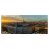 Leinwandbild Wien Panorama, Österreich, Abend, Sonne M1074