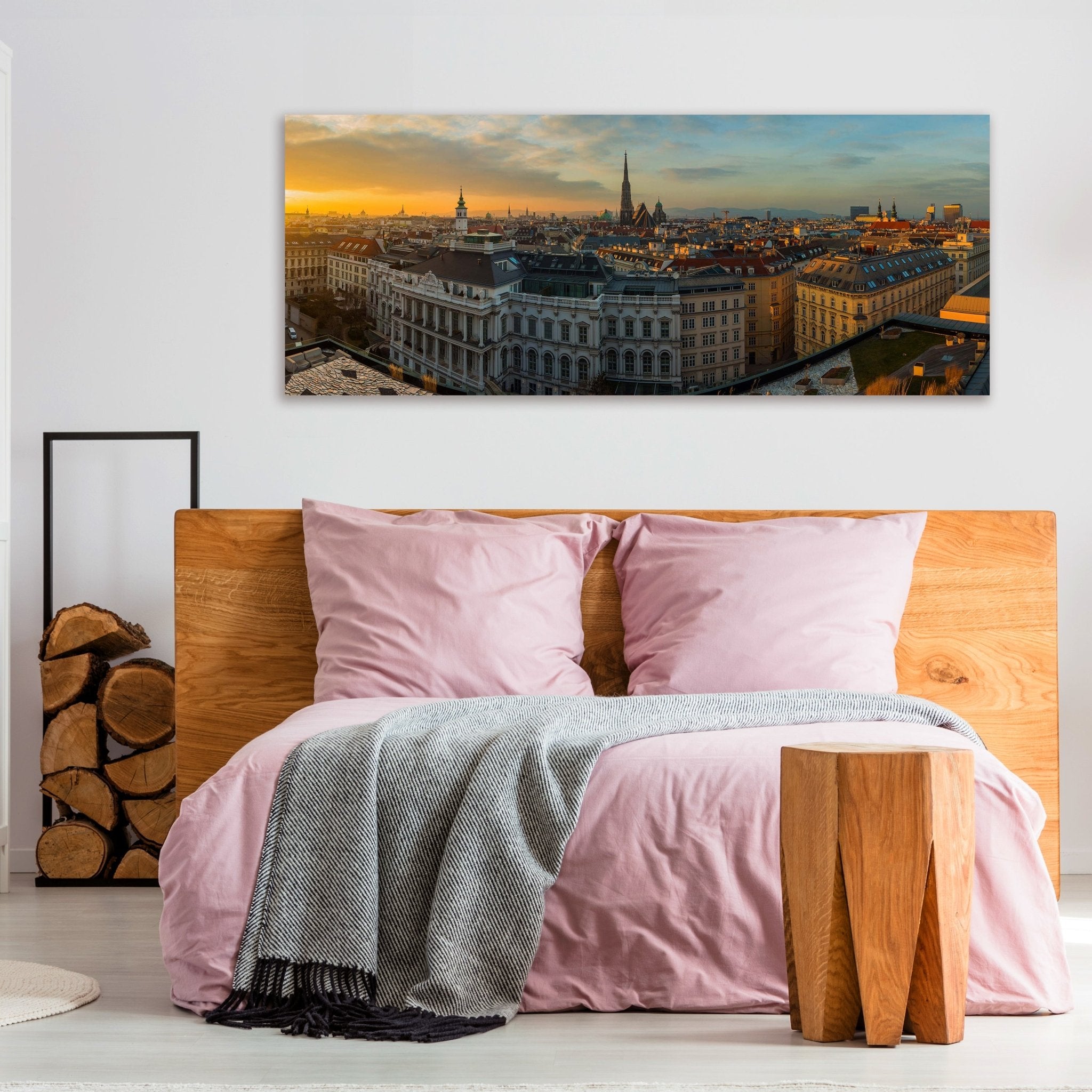 Leinwandbild Wien Panorama, Österreich, Abend, Sonne M1074 kaufen - Bild 3 Leinwandbild Wien Panorama, Österreich, Abend, Sonne M1074 kaufen - Bild 3