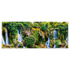 Leinwandbild Wasserfall im Urwald, Klippe, Dschungel M1081