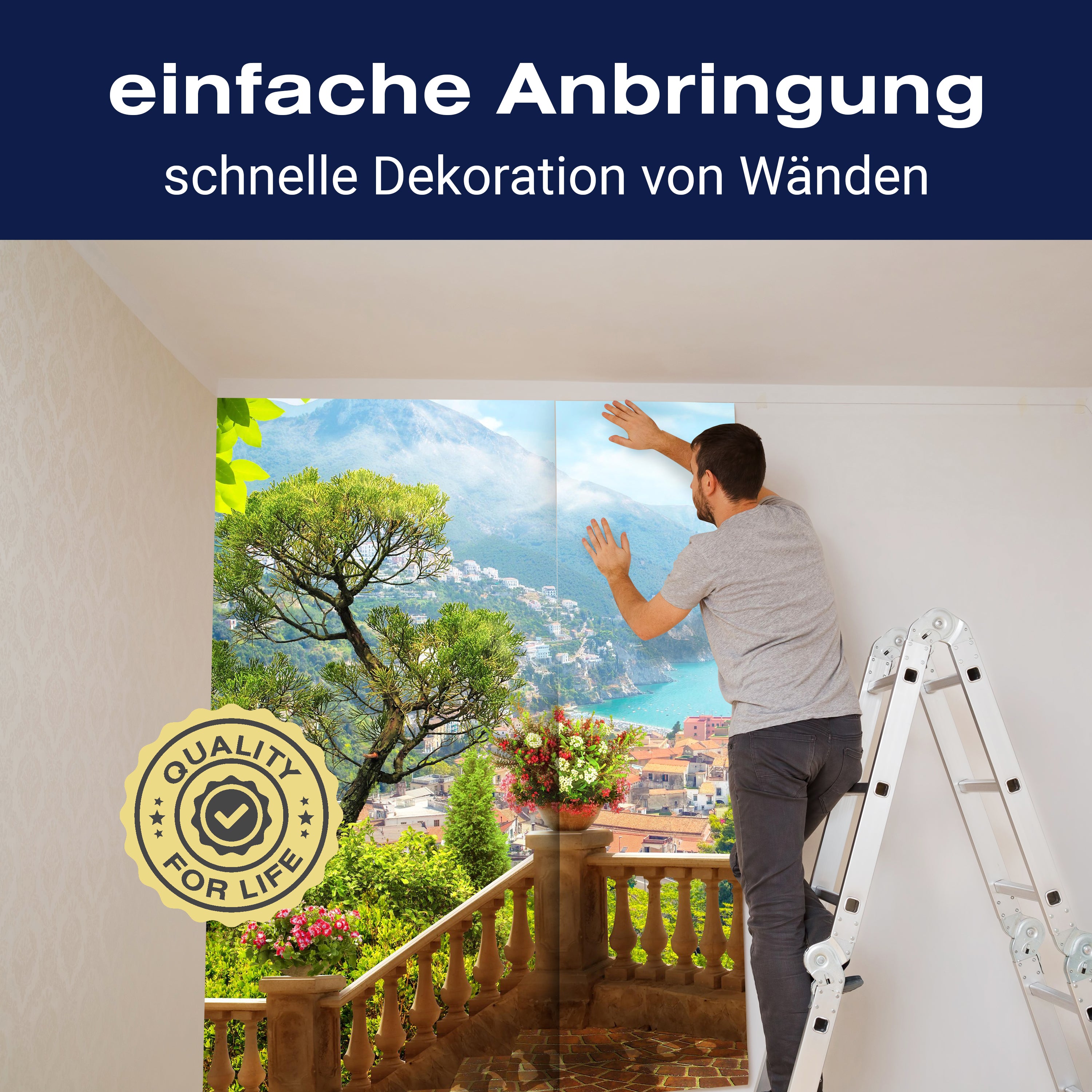 Fototapete Stadt-blick Küste M1082 - Bild 3 Fototapete Stadt-blick Küste M1082 - Bild 3