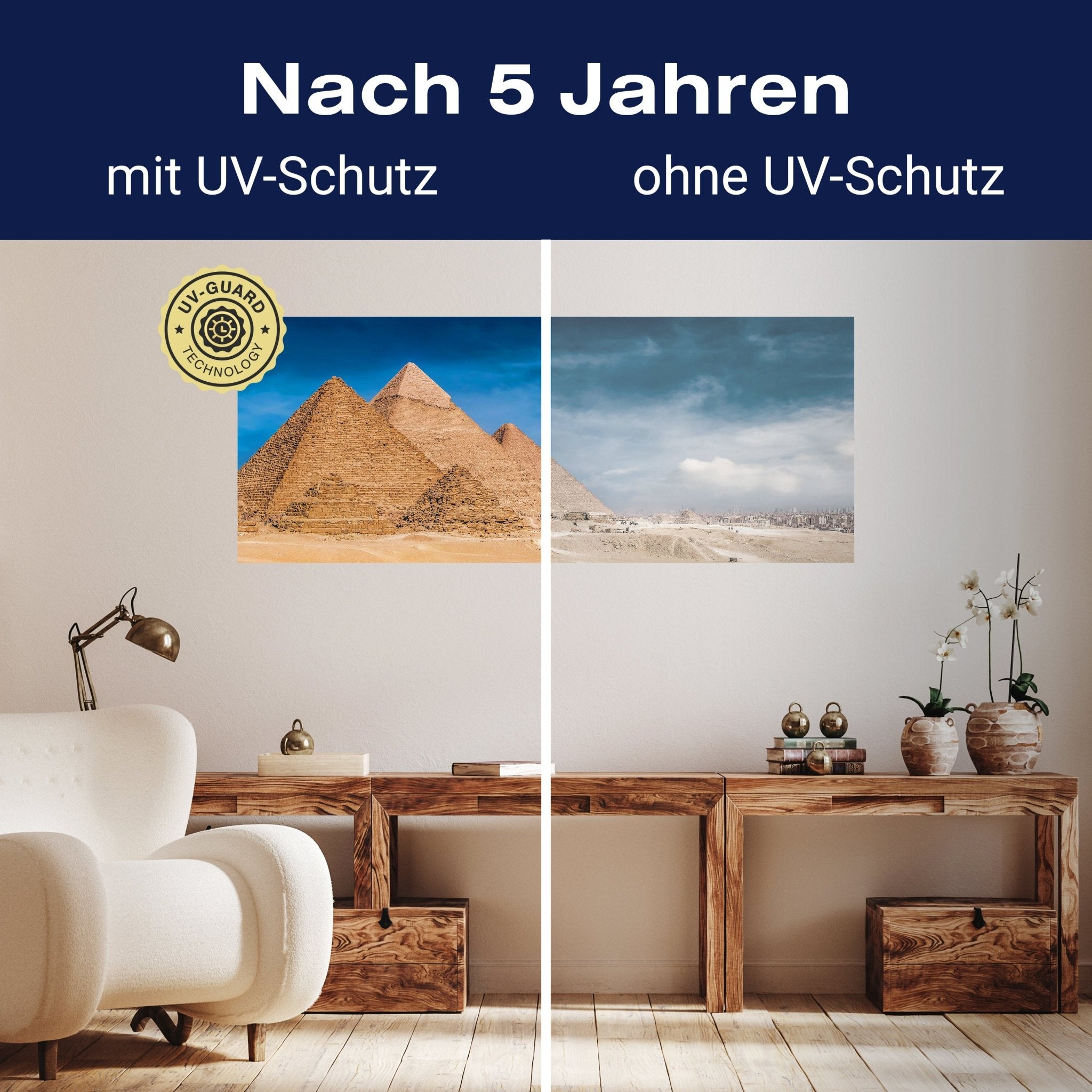 Leinwandbild Pyramiden von Gizeh, Cheops, Kairo M1084 kaufen - Bild 9 Leinwandbild Pyramiden von Gizeh, Cheops, Kairo M1084 kaufen - Bild 9