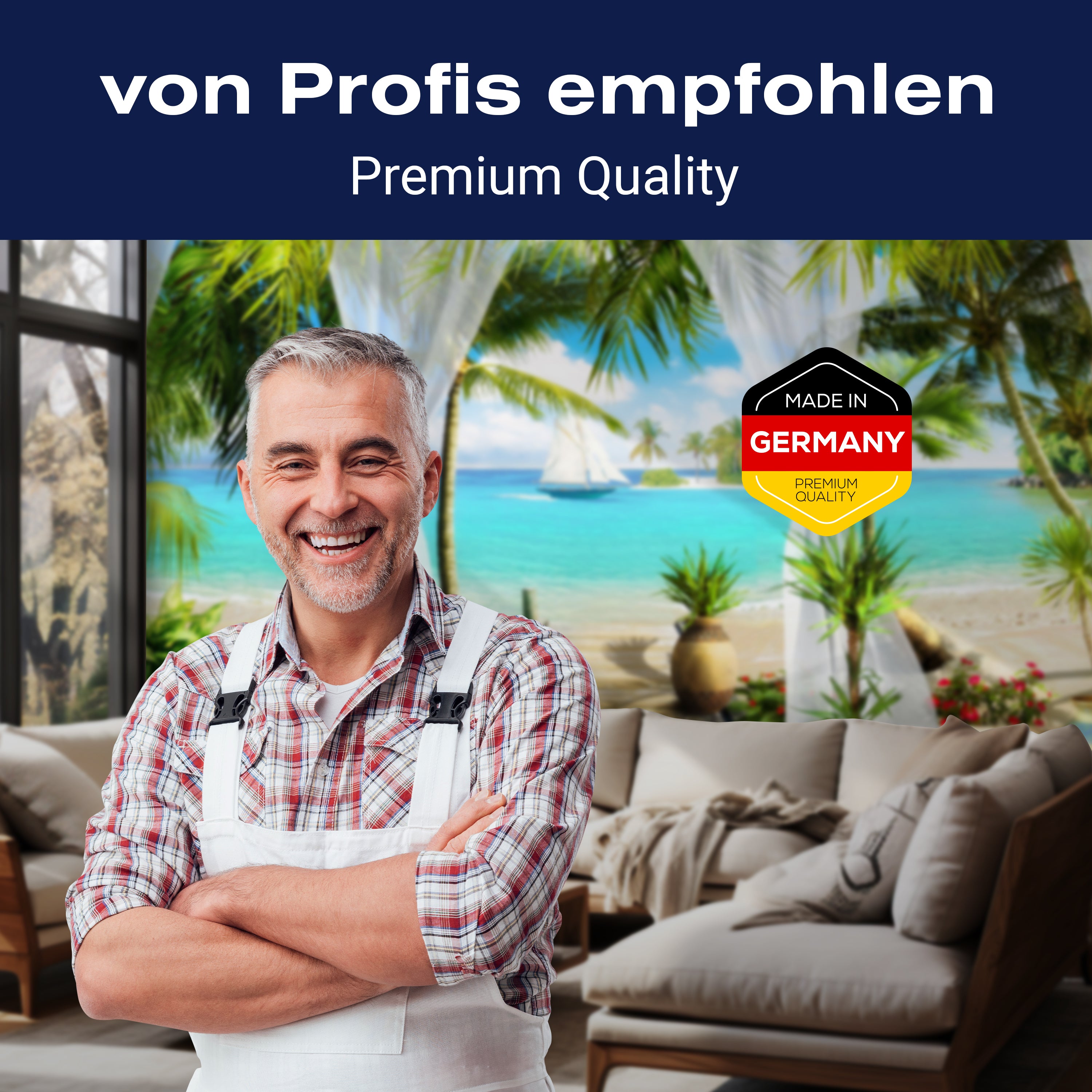 Fototapete Strandblick Meer Segelschiffe M1098 - Bild 5 Fototapete Strandblick Meer Segelschiffe M1098 - Bild 5