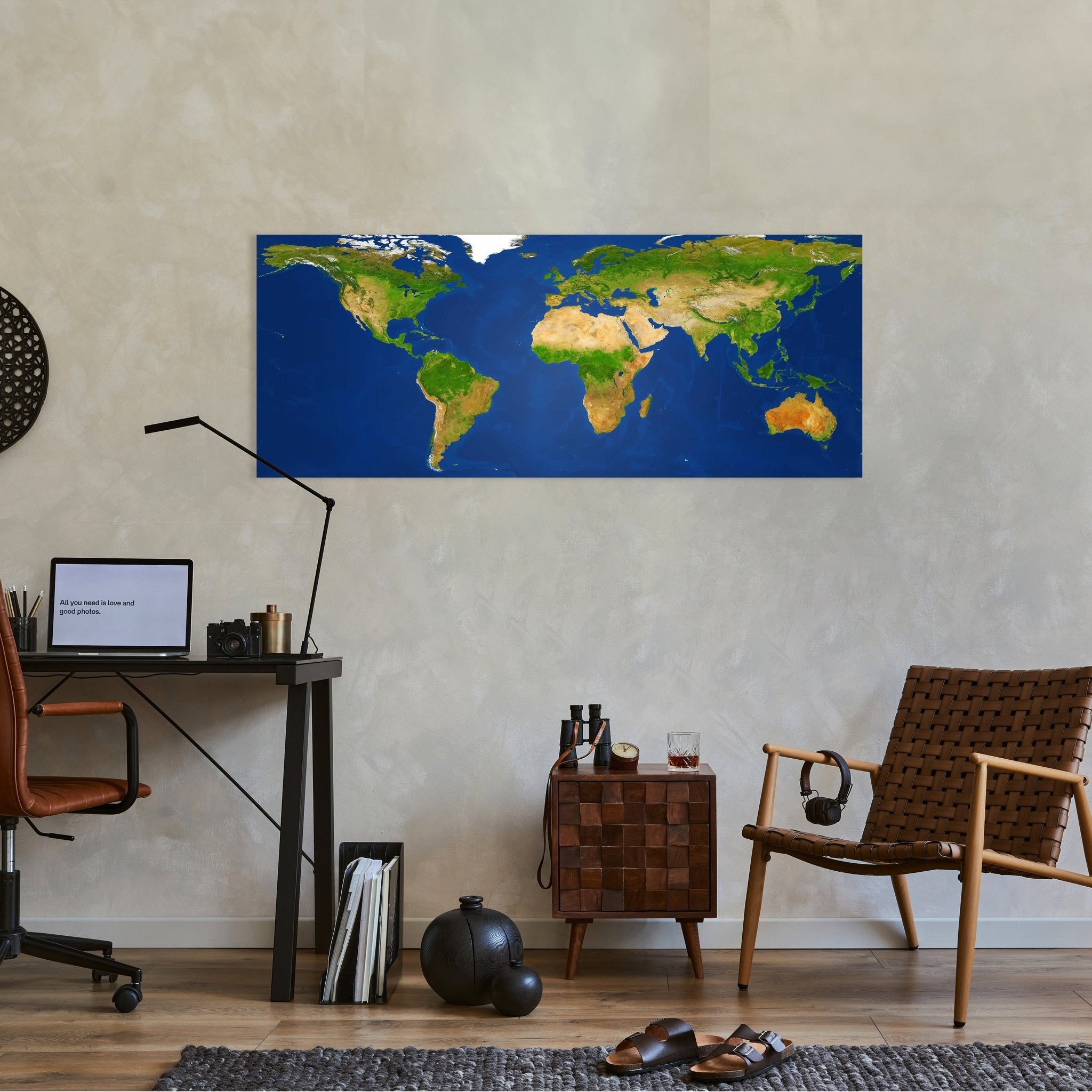 Leinwandbild Weltkarte, Erde, Kontinente, Meere M1103 kaufen - Bild 2 Leinwandbild Weltkarte, Erde, Kontinente, Meere M1103 kaufen - Bild 2