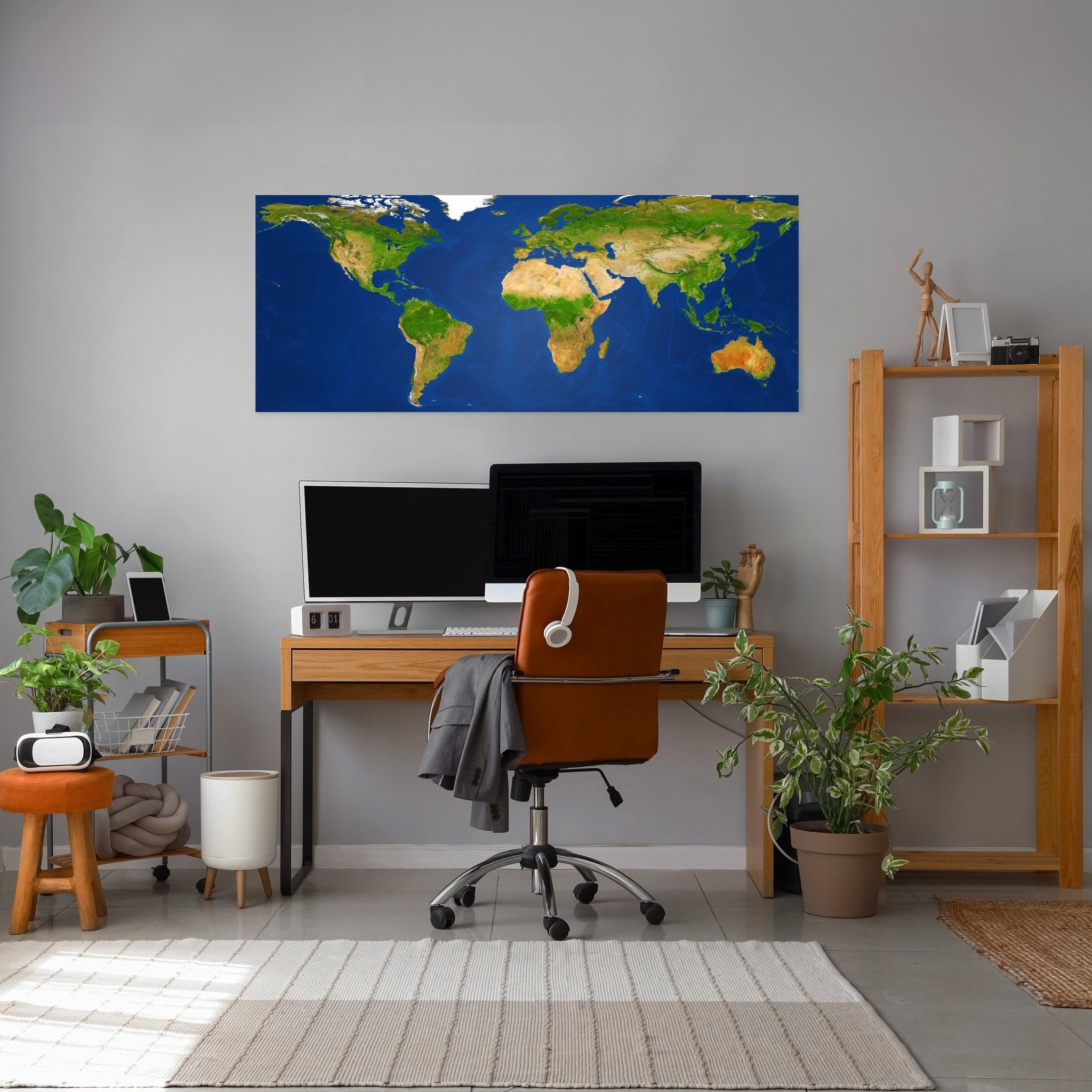 Leinwandbild Weltkarte, Erde, Kontinente, Meere M1103 kaufen - Bild 3 Leinwandbild Weltkarte, Erde, Kontinente, Meere M1103 kaufen - Bild 3