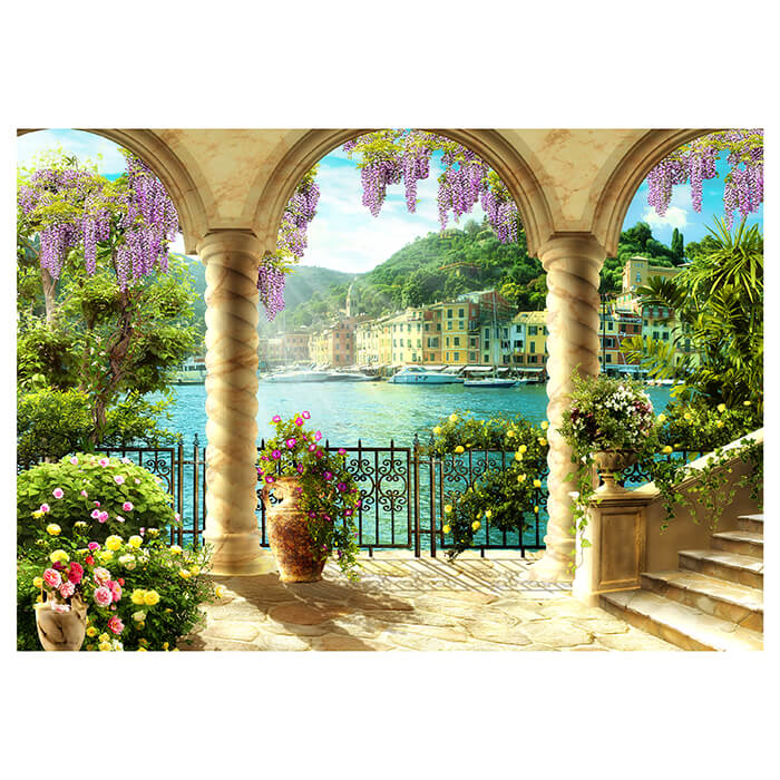 Fototapete Hafen Stadt Säulen M1104 - Bild 2 Fototapete Hafen Stadt Säulen M1104 - Bild 2