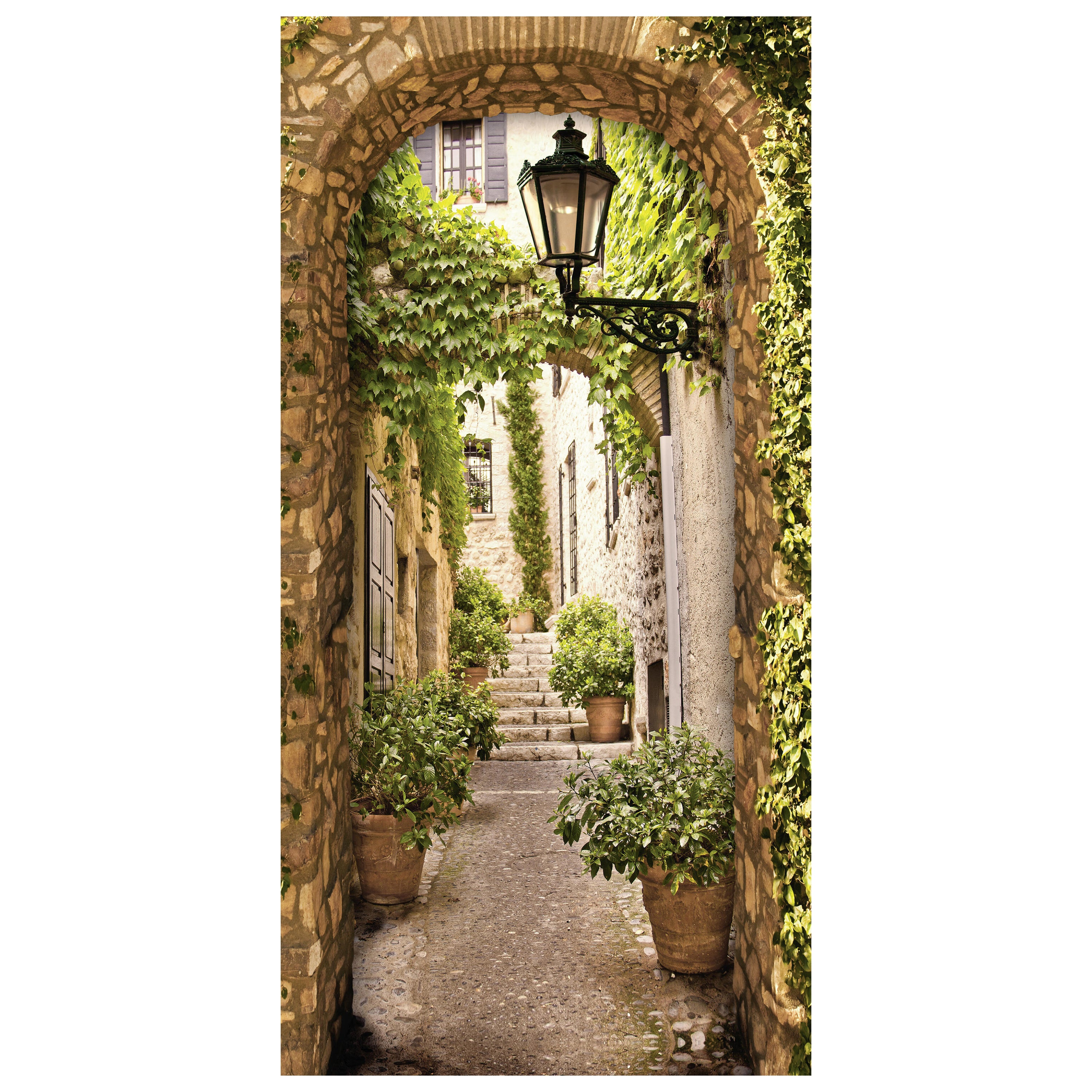 Türtapete kleine Gasse in alter Stadt, Tor-bogen M1114 - Bild 2 Türtapete kleine Gasse in alter Stadt, Tor-bogen M1114 - Bild 2