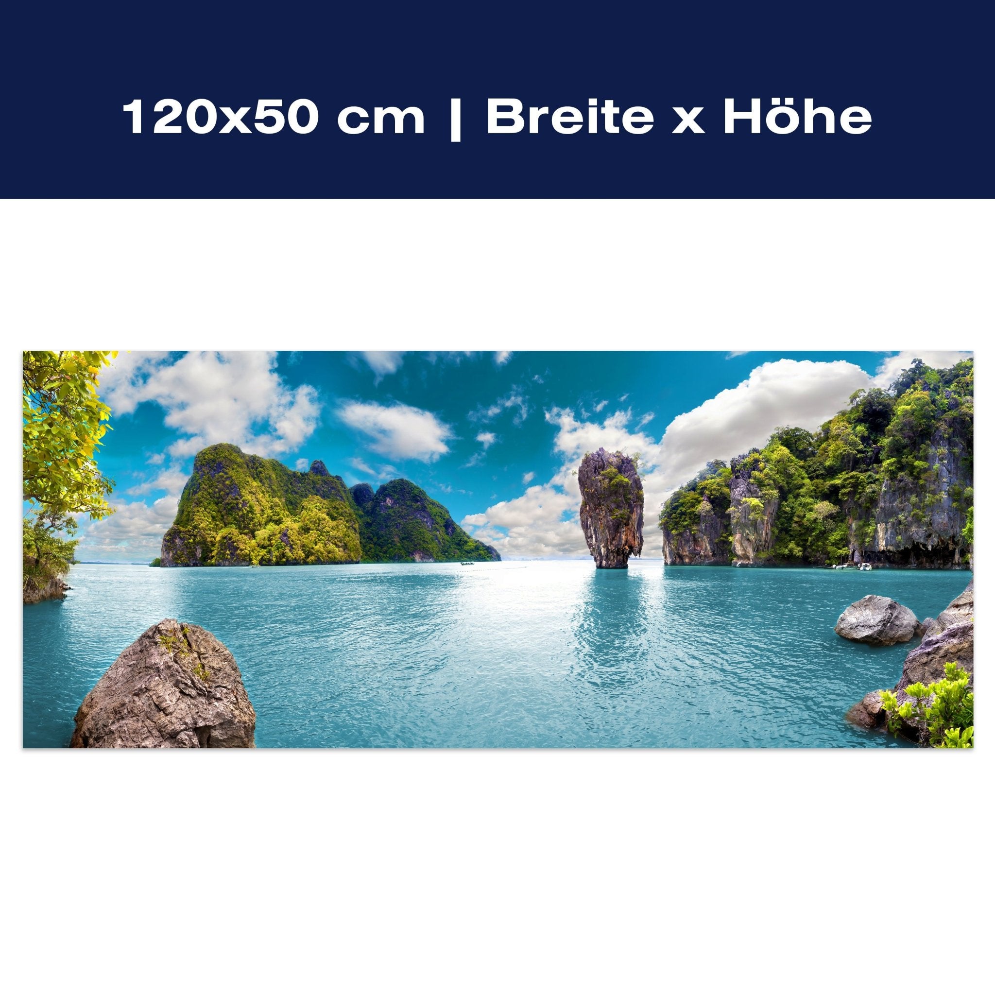 Leinwandbild Tropische Inselidylle M1135 Leinwandbild Tropische Inselidylle M1135