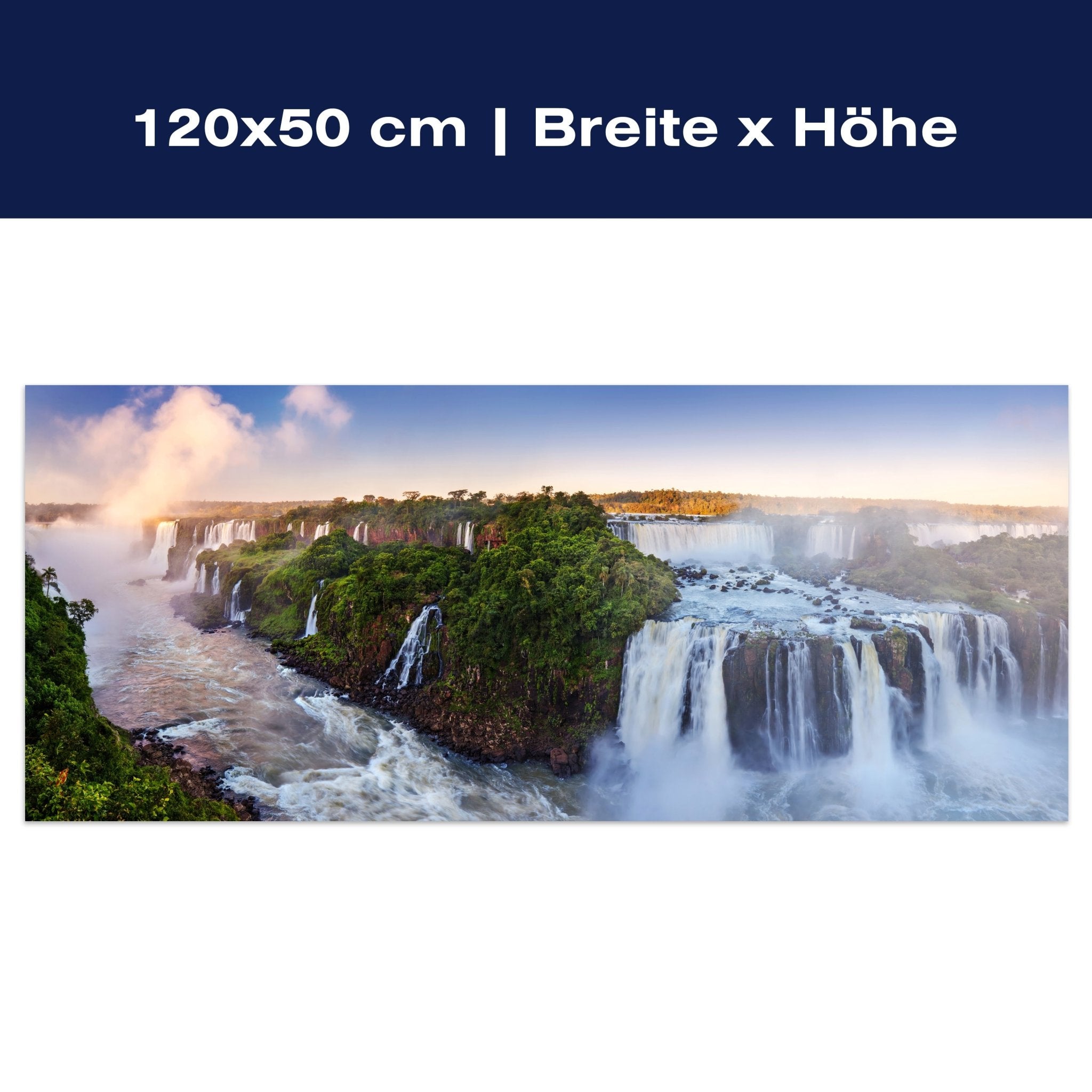 Leinwandbild Iguazú-Wasserfälle M1138 Leinwandbild Iguazú-Wasserfälle M1138