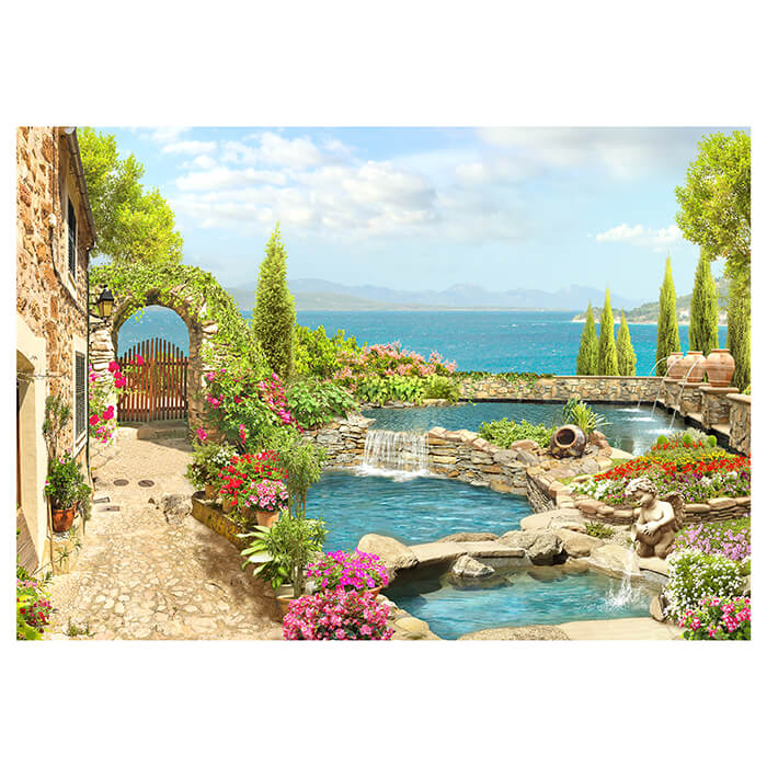 Fototapete Meer Aussicht Antik M1143 - Bild 2 Fototapete Meer Aussicht Antik M1143 - Bild 2