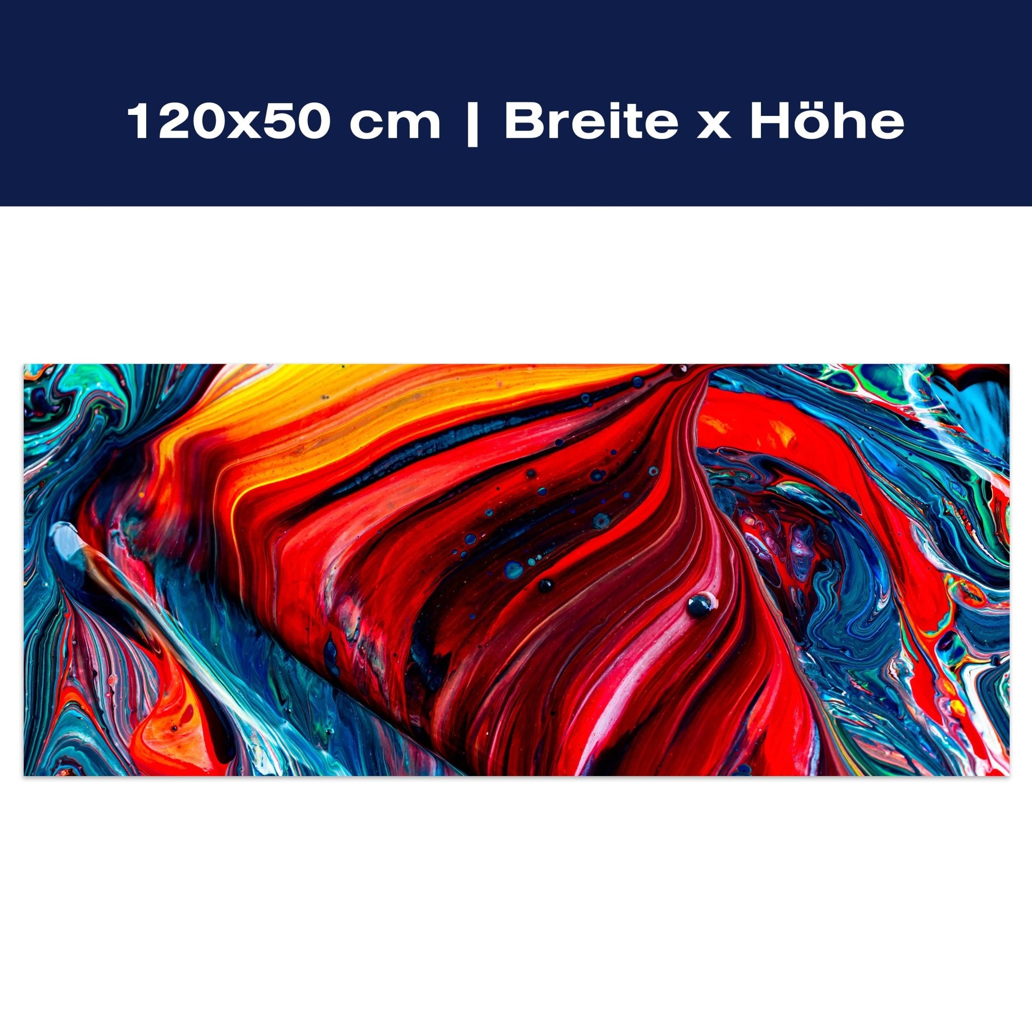 Leinwandbild Abstrakte Acrylfarbe M1147 Leinwandbild Abstrakte Acrylfarbe M1147