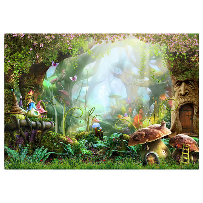 Fototapete Pilz Fantasy Baum Märchen M1262 - Bild 2 Fototapete Pilz Fantasy Baum Märchen M1262 - Bild 2