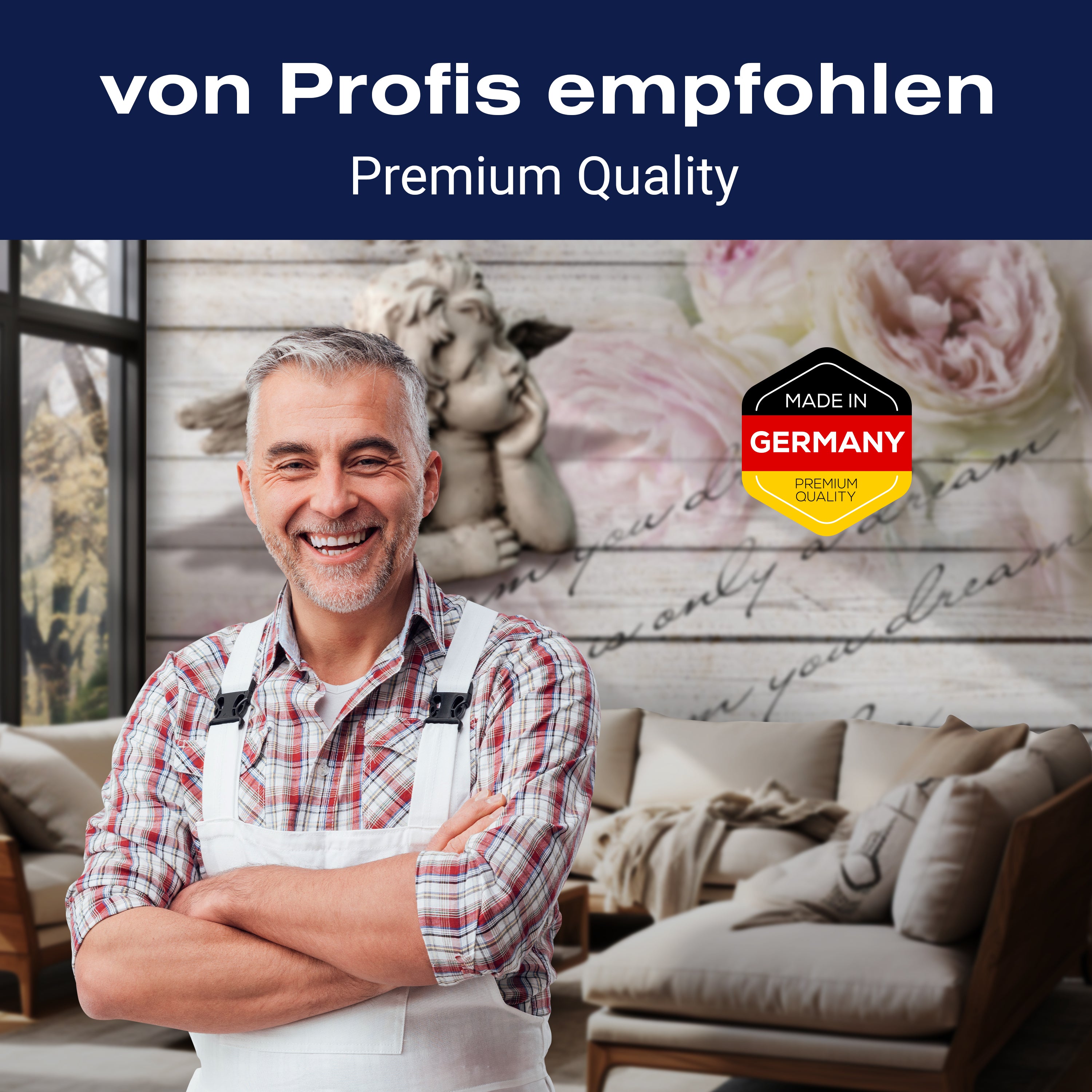 Fototapete Rosen Holz Engel M1271 - Bild 5 Fototapete Rosen Holz Engel M1271 - Bild 5