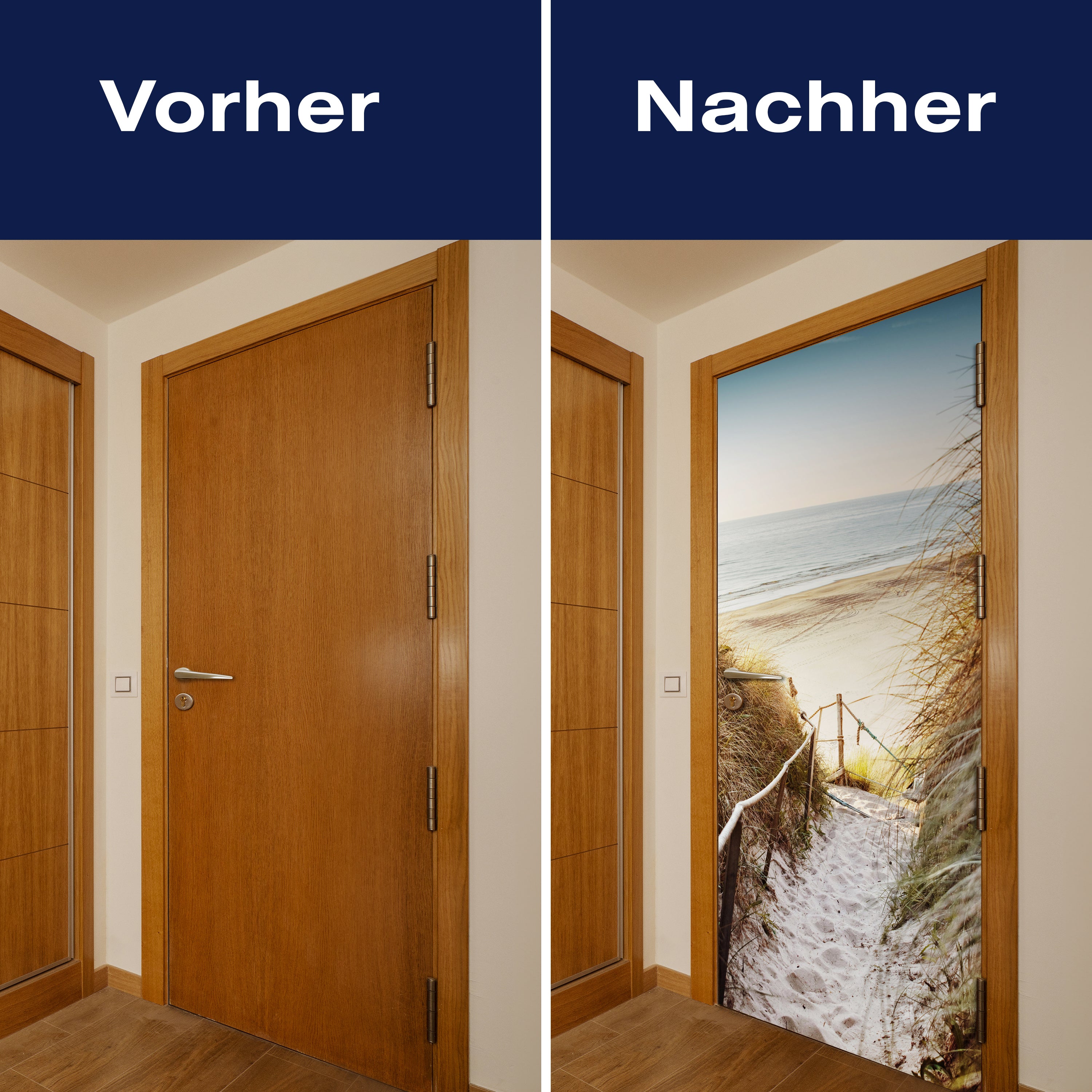 Türtapete Weg zum Strand, Seil, Meer, Düne, Schilf M1301 - Bild 10 Türtapete Weg zum Strand, Seil, Meer, Düne, Schilf M1301 - Bild 10